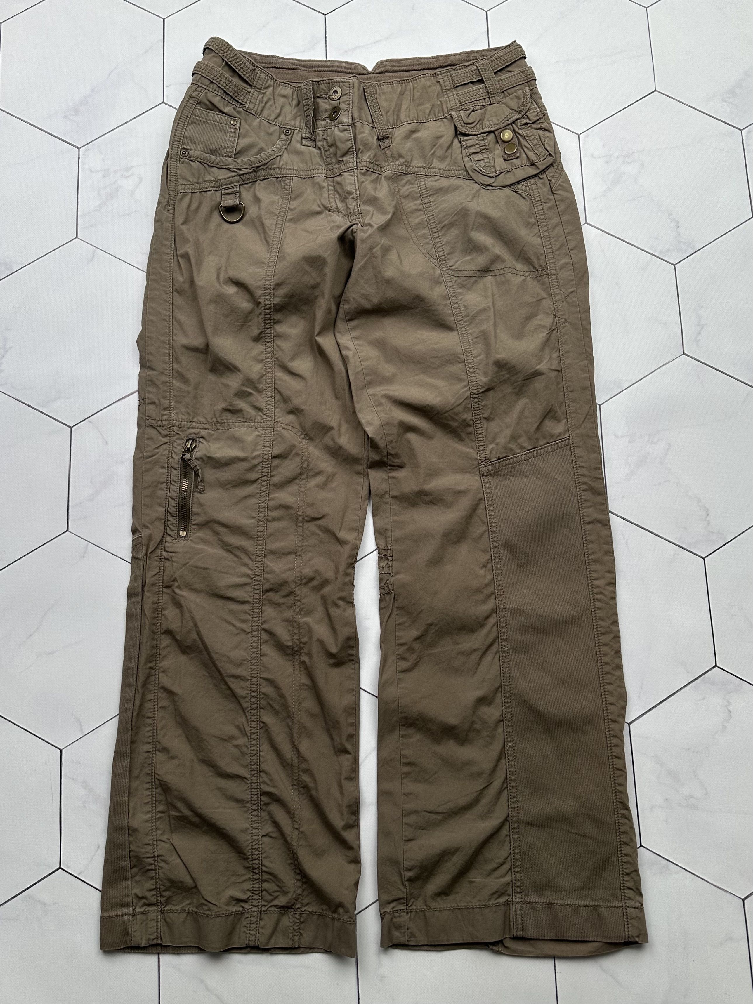 image of Avant Garde Vintage Wide Pants in Brown, Men's (Size 28)