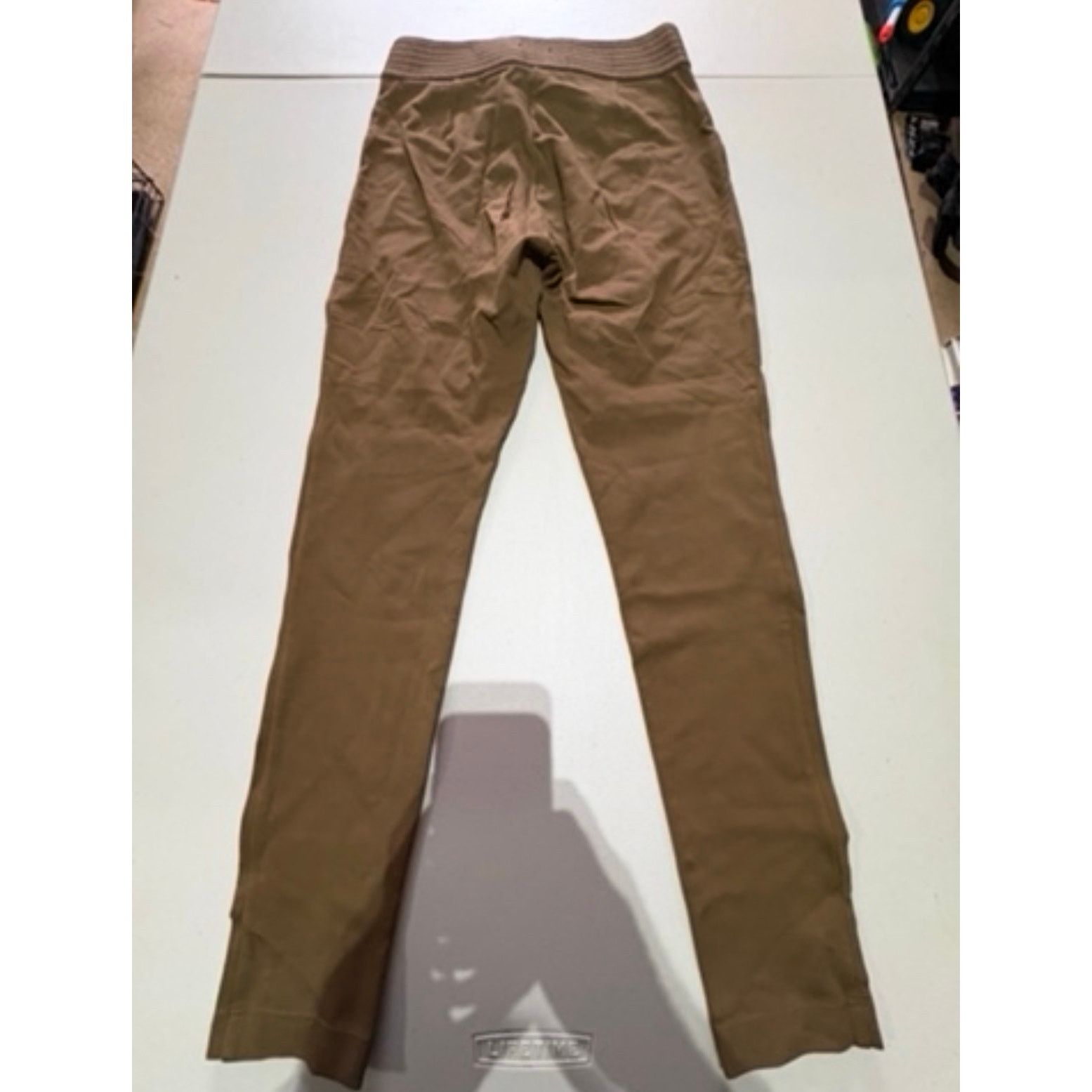 Loft LOFT Size S Brown Pull On Pants Ribbed Waist Stretch Size 28" / US 6 / IT 42 - 3 Thumbnail