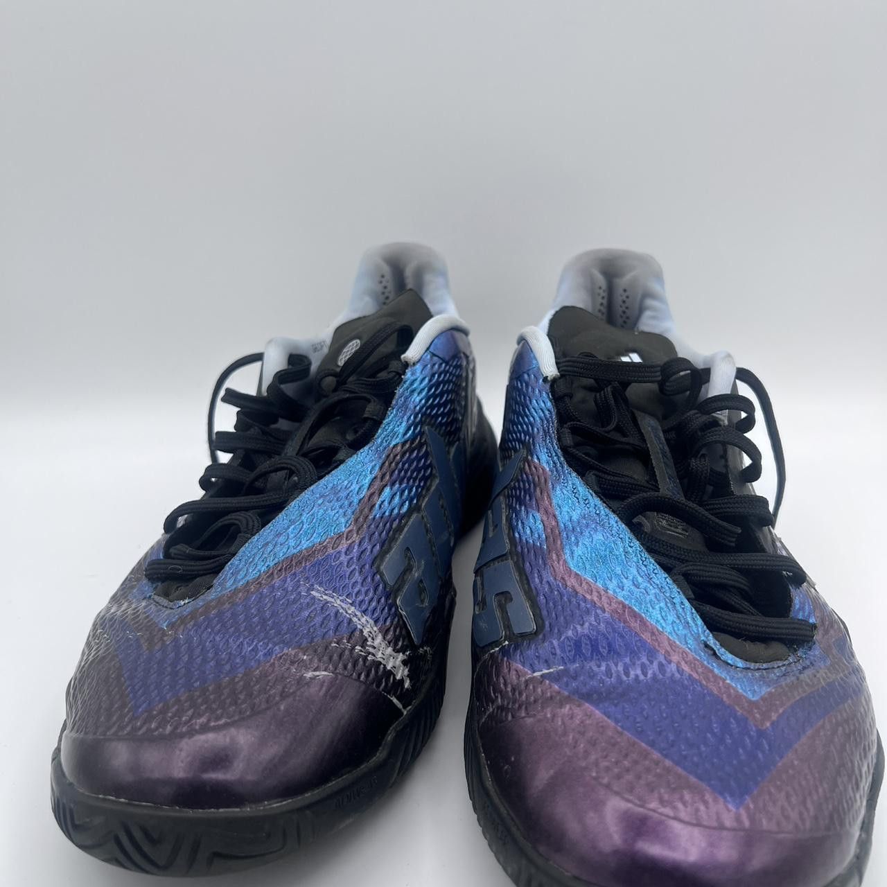 Adidas Adidas Barricade HQ8415 Men US 10 Sneaker Black Blue Dawn Size US 10 / EU 43 - 6 Thumbnail