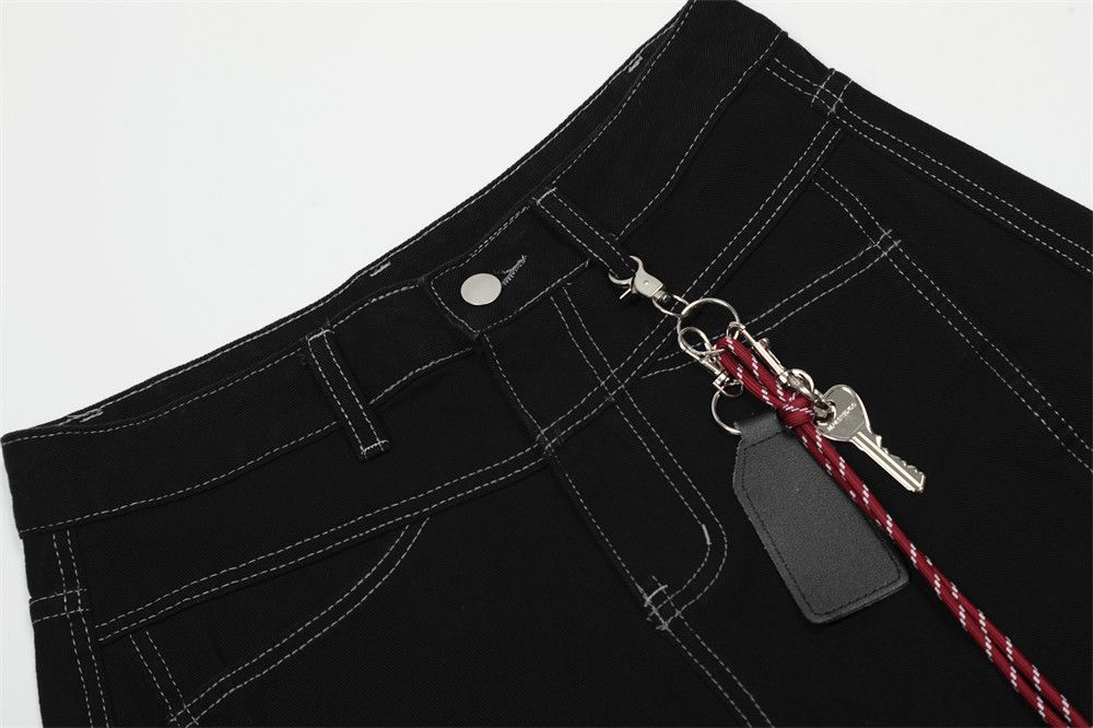 Japanese Brand × Vintage Men's loose pocket wide-leg casual workwear denim shorts Size US 32 / EU 48 - 3 Thumbnail