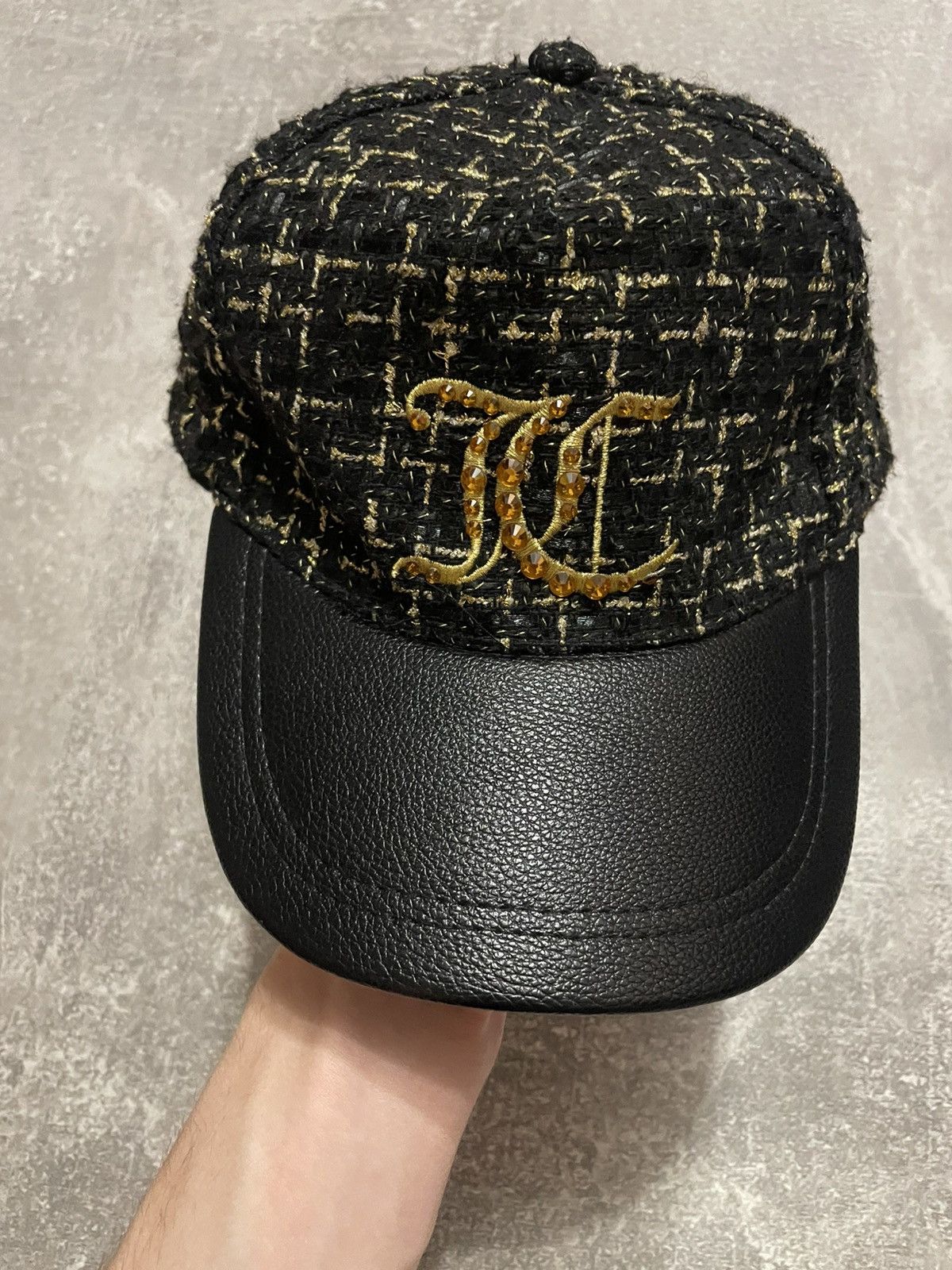 Juicy Couture Jeans Juice Couture Y2K Cap Hat Size ONE SIZE - 3 Thumbnail