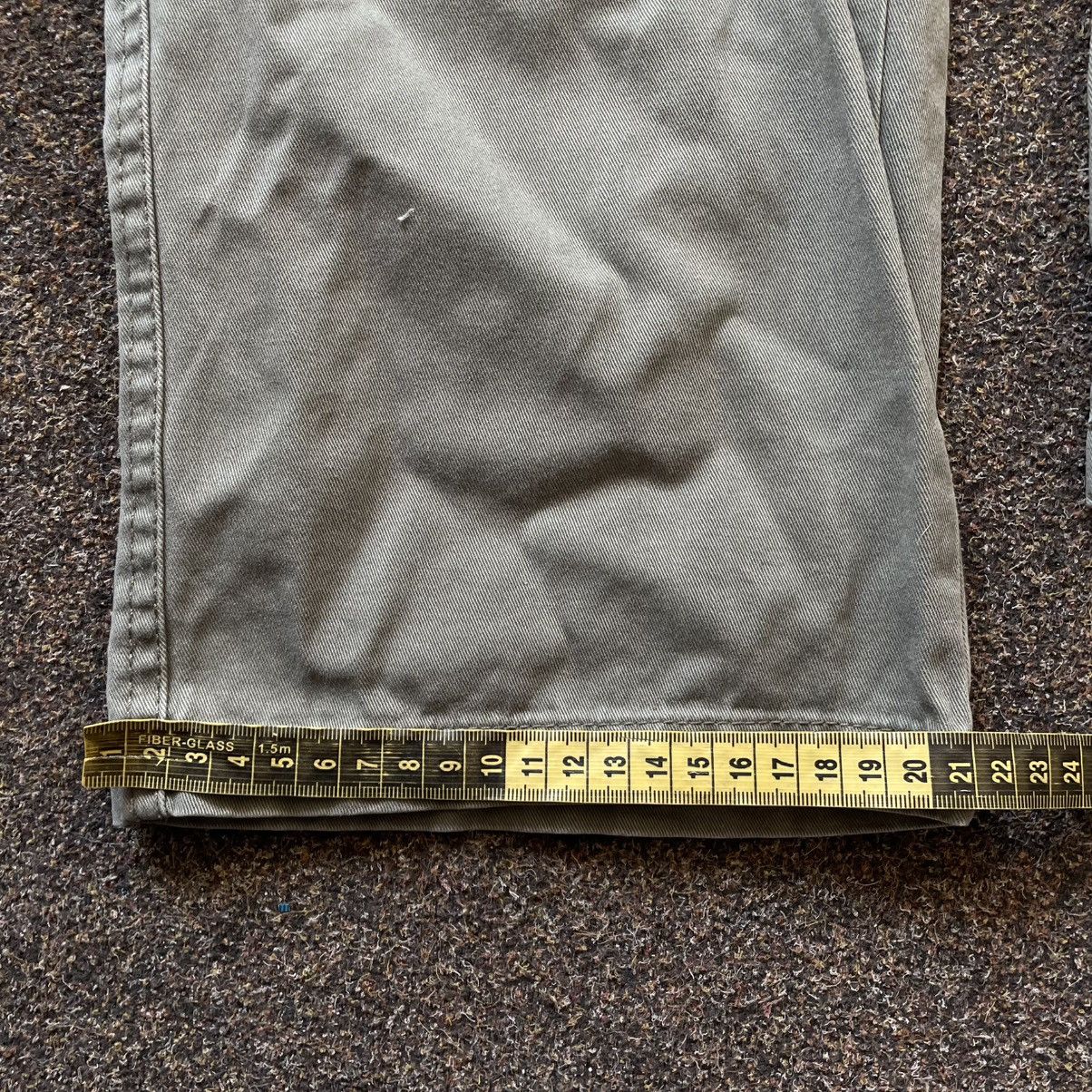 Vintage Vintage Y2K Baggy Cargo Pants Distressed Skater Graphic 34 Size 34" / US 12 / IT 48 - 7 Thumbnail