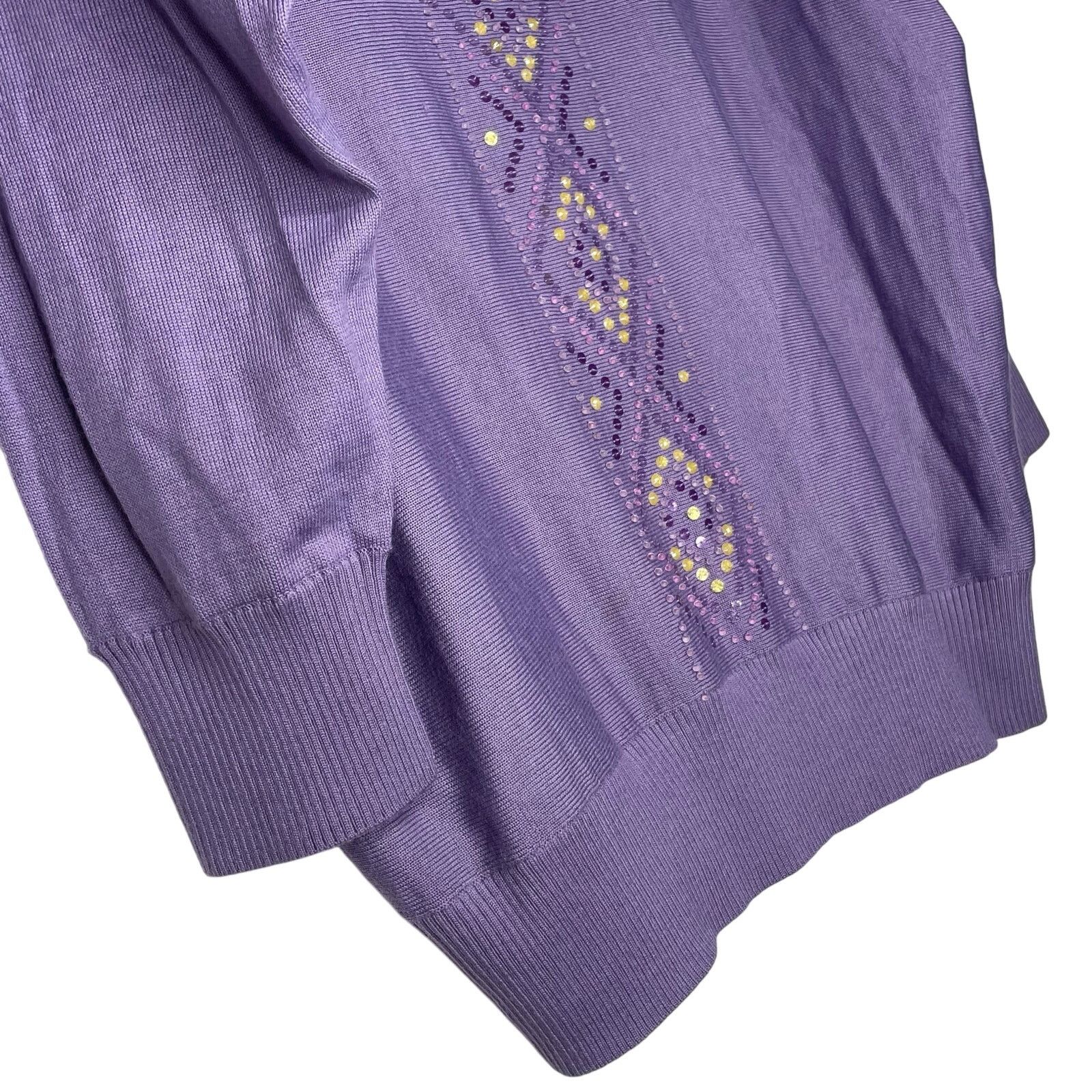 Other Alfredo Dunner Knit Sweater Size XL / US 12-14 / IT 48-50 - 4 Thumbnail