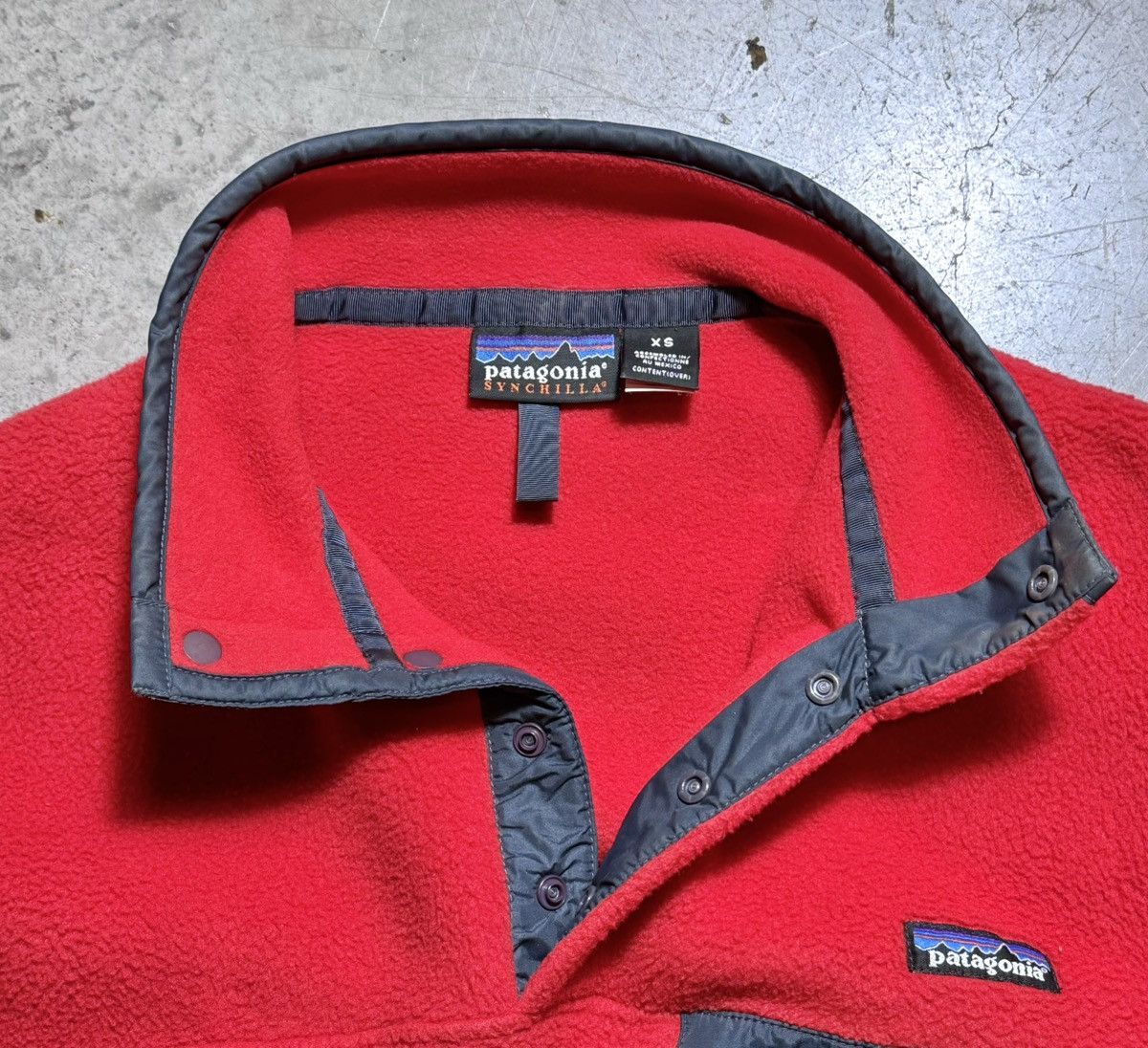 Other × Patagonia Patagonia Synchilla T-Snap Red Pullover Fleece XS Size US XS / EU 42 / 0 - 7 Thumbnail