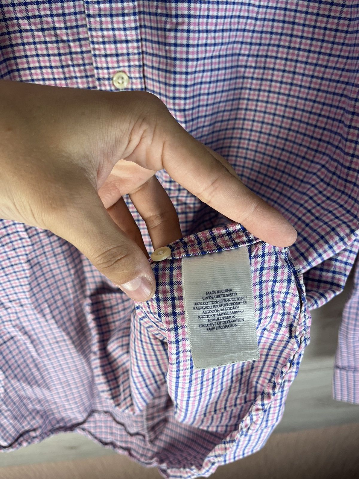 Polo Ralph Lauren Men's button-down shirt Polo Ralph Lauren size Xl cotton Size US XL / EU 56 / 4 - 7 Thumbnail
