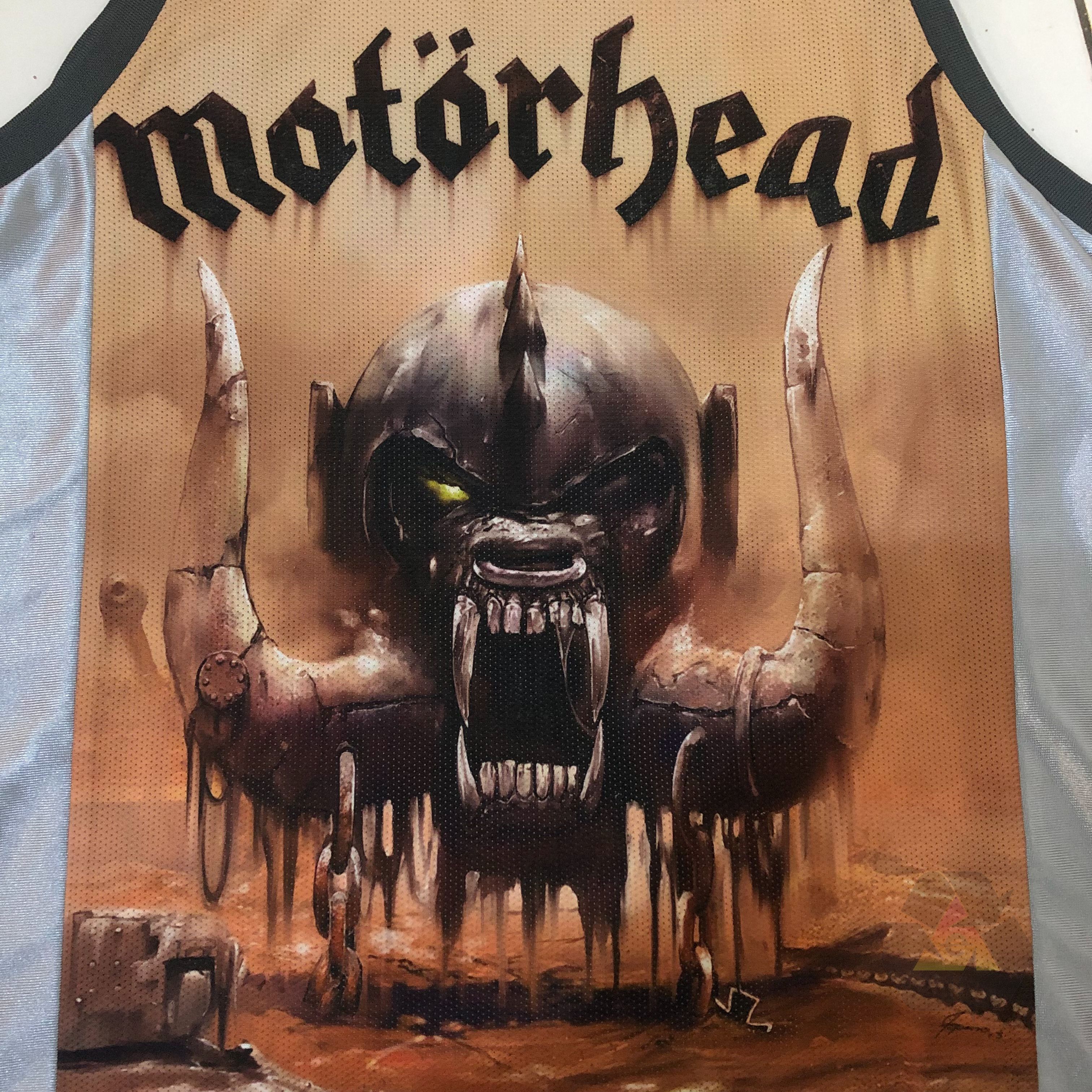 Band Tees Motörhead Our Limited Edition Aftershock Basketball Jersey Size US L / EU 52-54 / 3 - 5 Thumbnail
