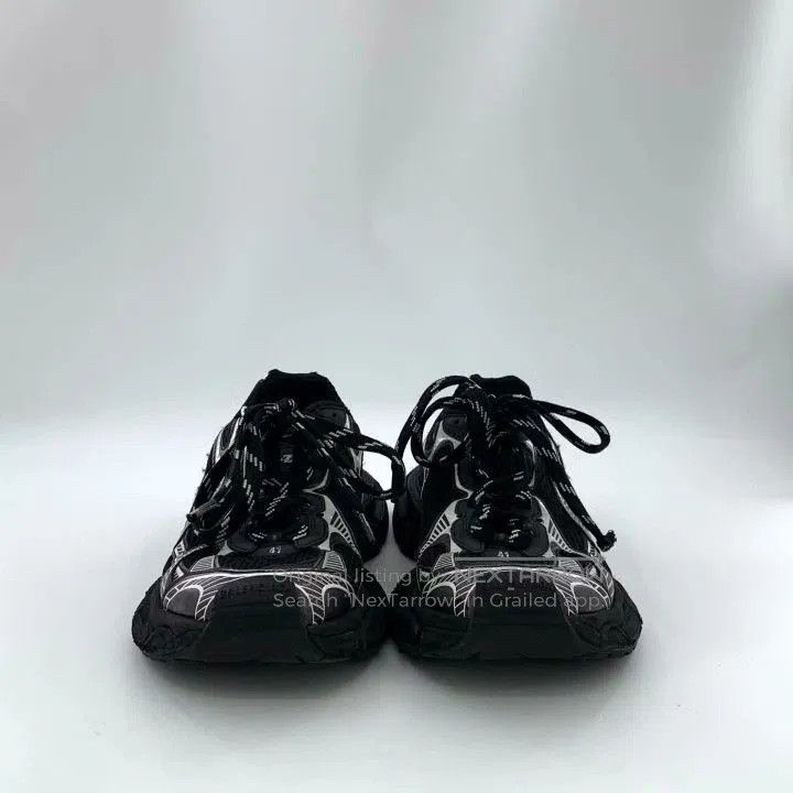 Balenciaga Balenciaga Black Lace-Up Casual Dad Shoes. Size US 8 / EU 41 - 3 Thumbnail