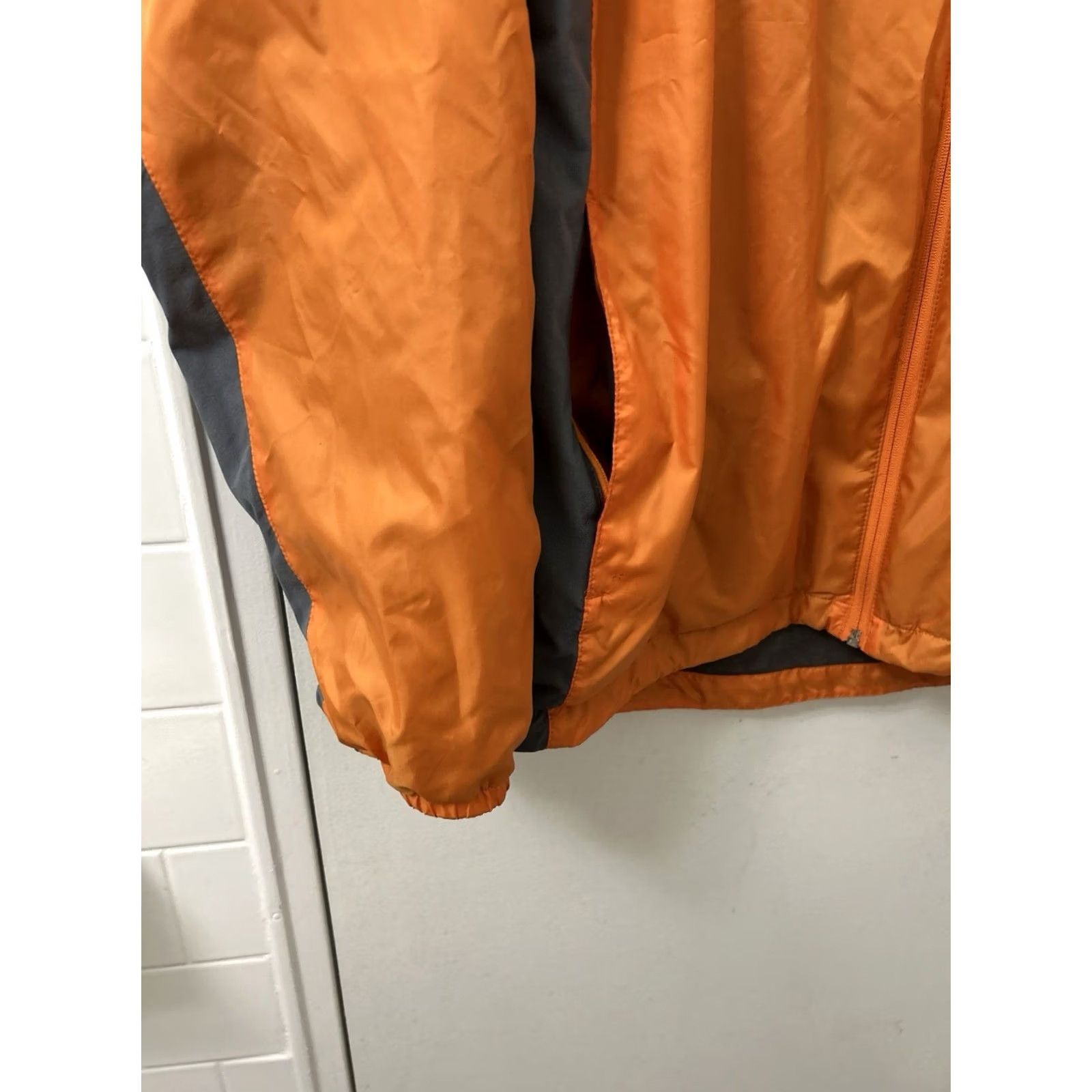 Marmot Marmot Jacket Mens Large Orange Grey Full Zip Windbreaker Fleece Lined Size US L / EU 52-54 / 3 - 5 Thumbnail