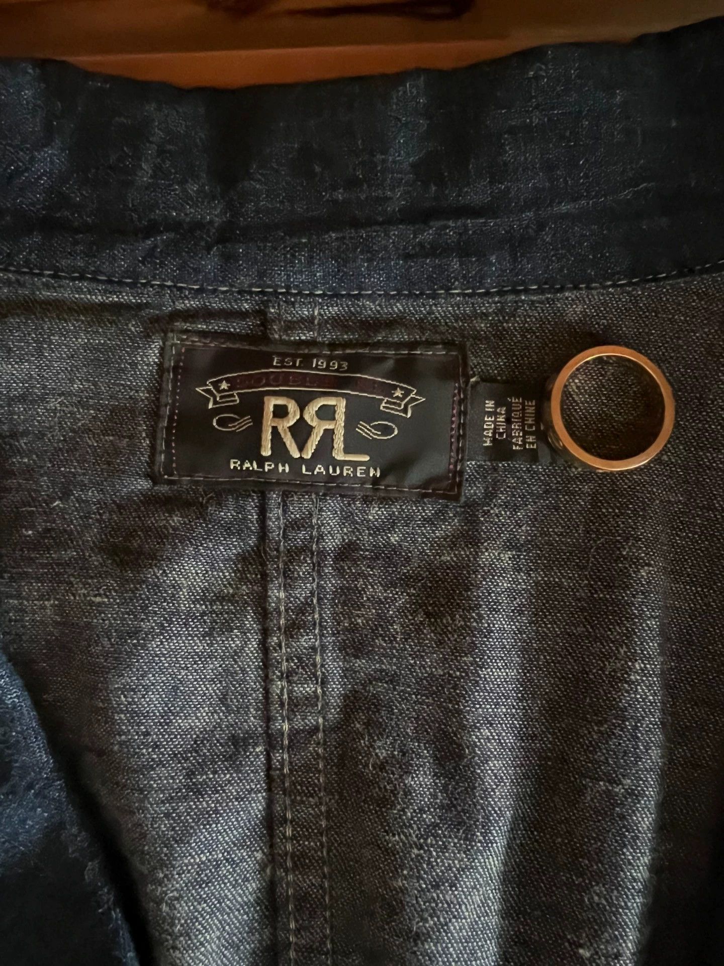 RRL Ralph Lauren RRL Double RL indigo cotton linen suit jacket M new Size US M / EU 48-50 / 2 - 8 Thumbnail