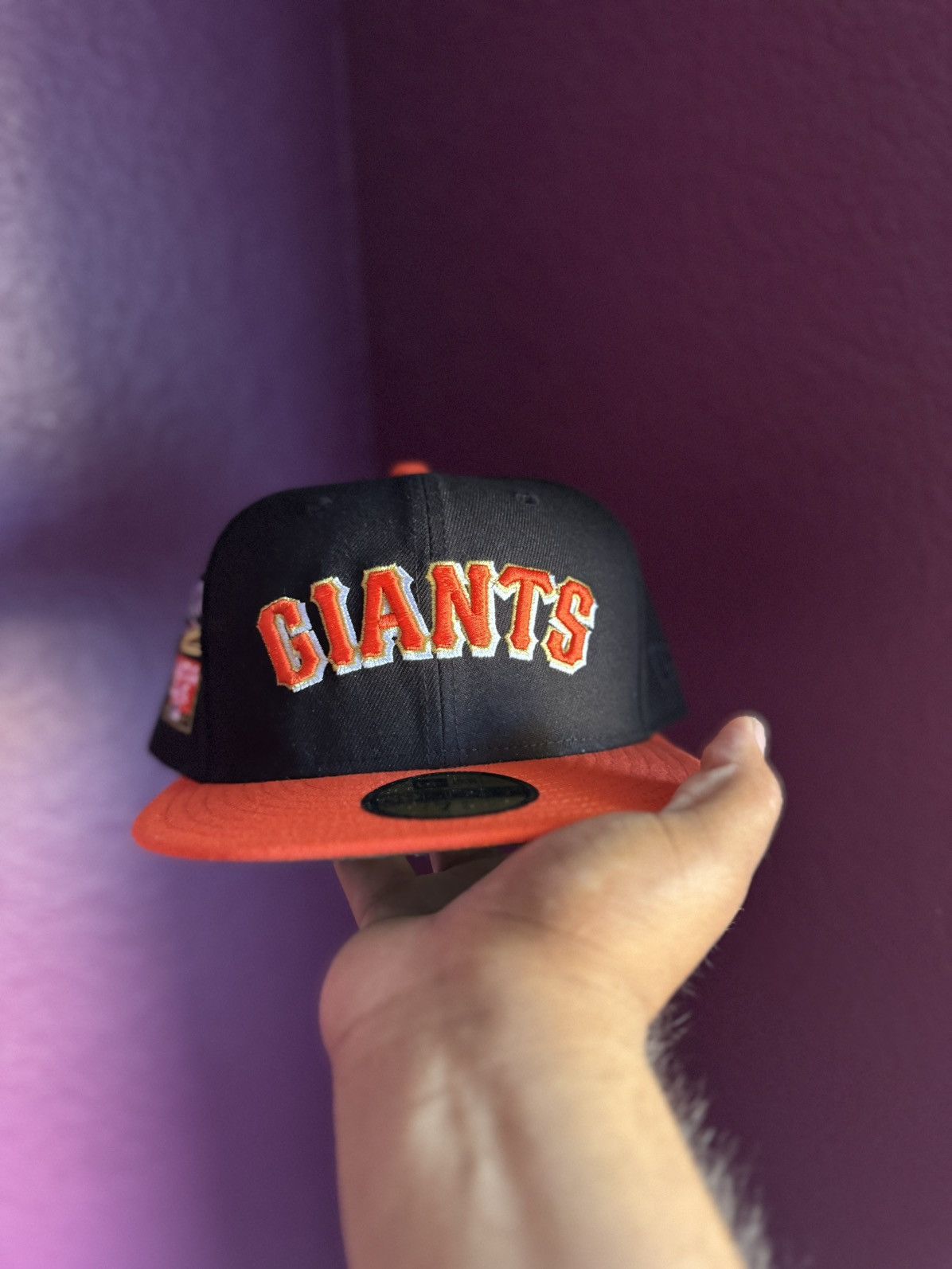 Hat Club 7 3/4~ San Francisco Giants “Golden Scripts” Rare Size ONE SIZE - 2 Thumbnail