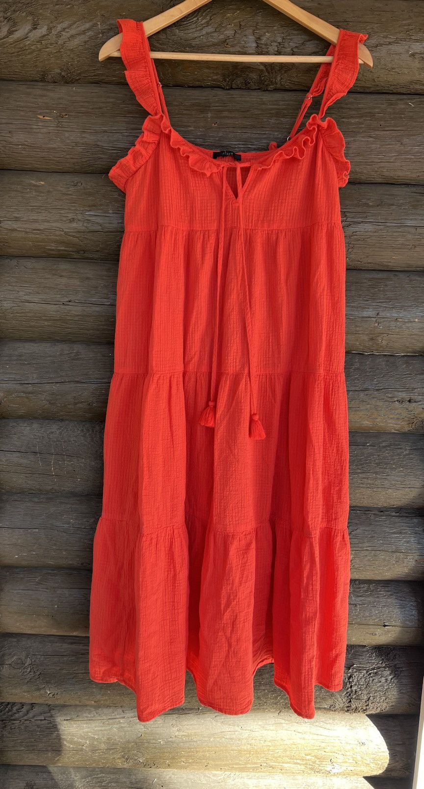 J.Crew Vibrant Coral J. Crew Midi/ Maxi Dress Size Small Size S / US 4 / IT 40 - 1 Thumbnail