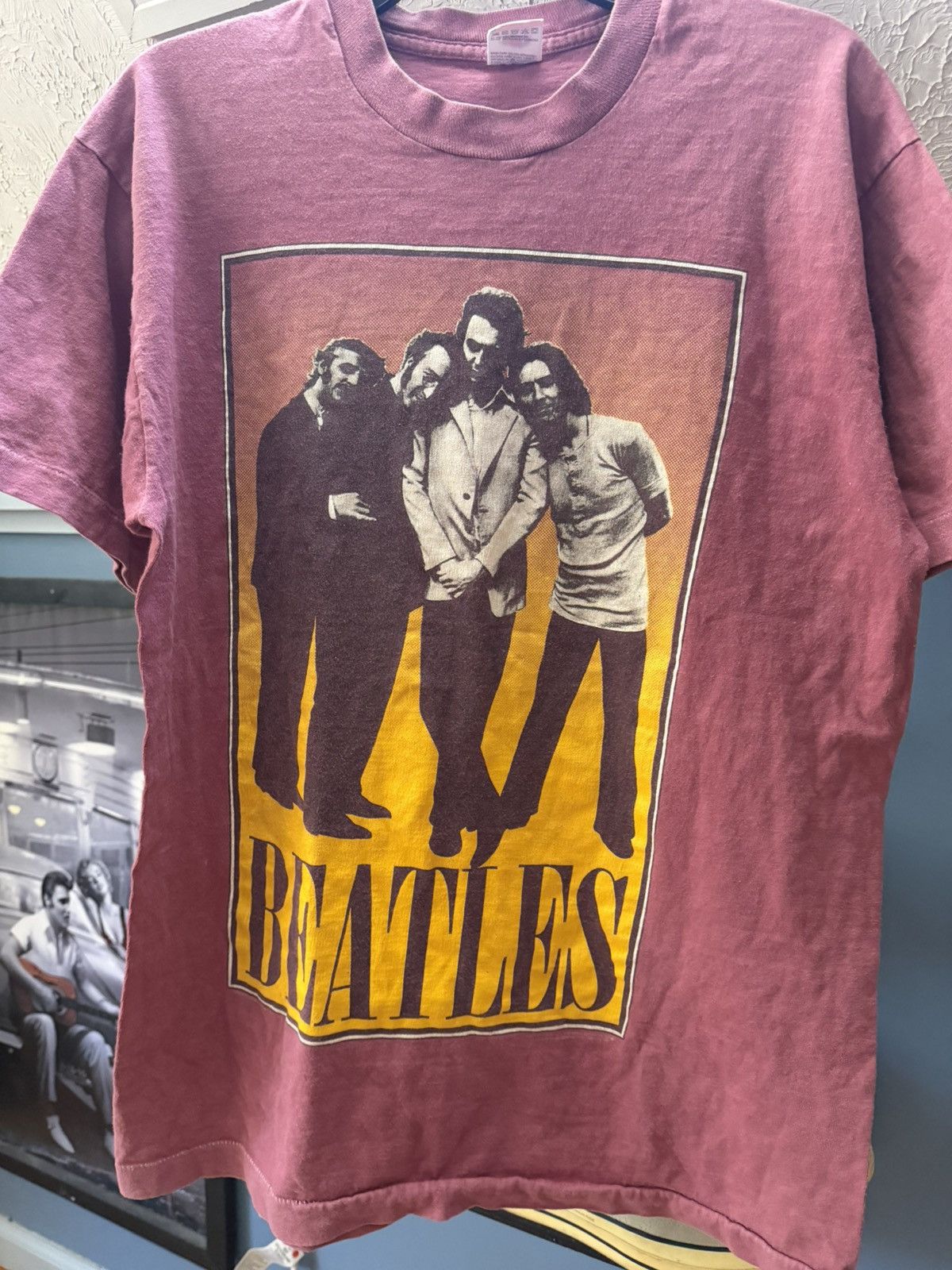 Band Tees Vintage 90s Beatles tee Size US L / EU 52-54 / 3 - 2 Thumbnail