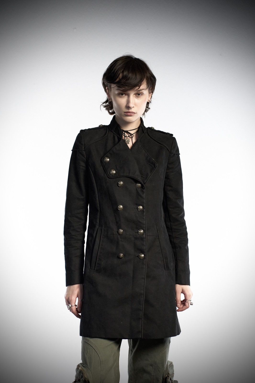 14th Addiction 14th Addiction Style Gothic Napoleon Coat Jacket Size S / US 4 / IT 40 - 2 Thumbnail