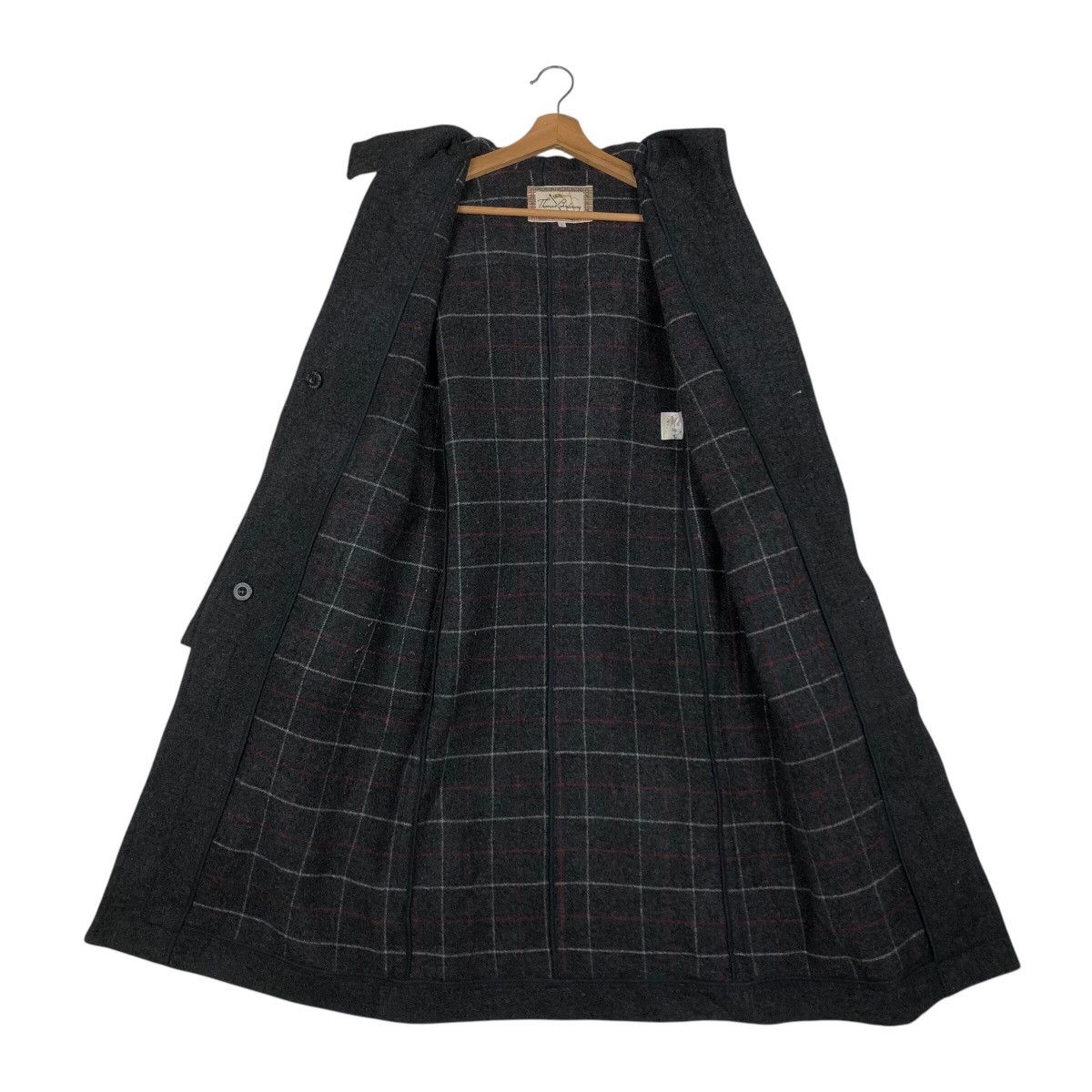 Burberry 📌Vintage Wool Long Jacket Duffle Thomas Burberry 1835 Size US L / EU 52-54 / 3 - 16 Thumbnail