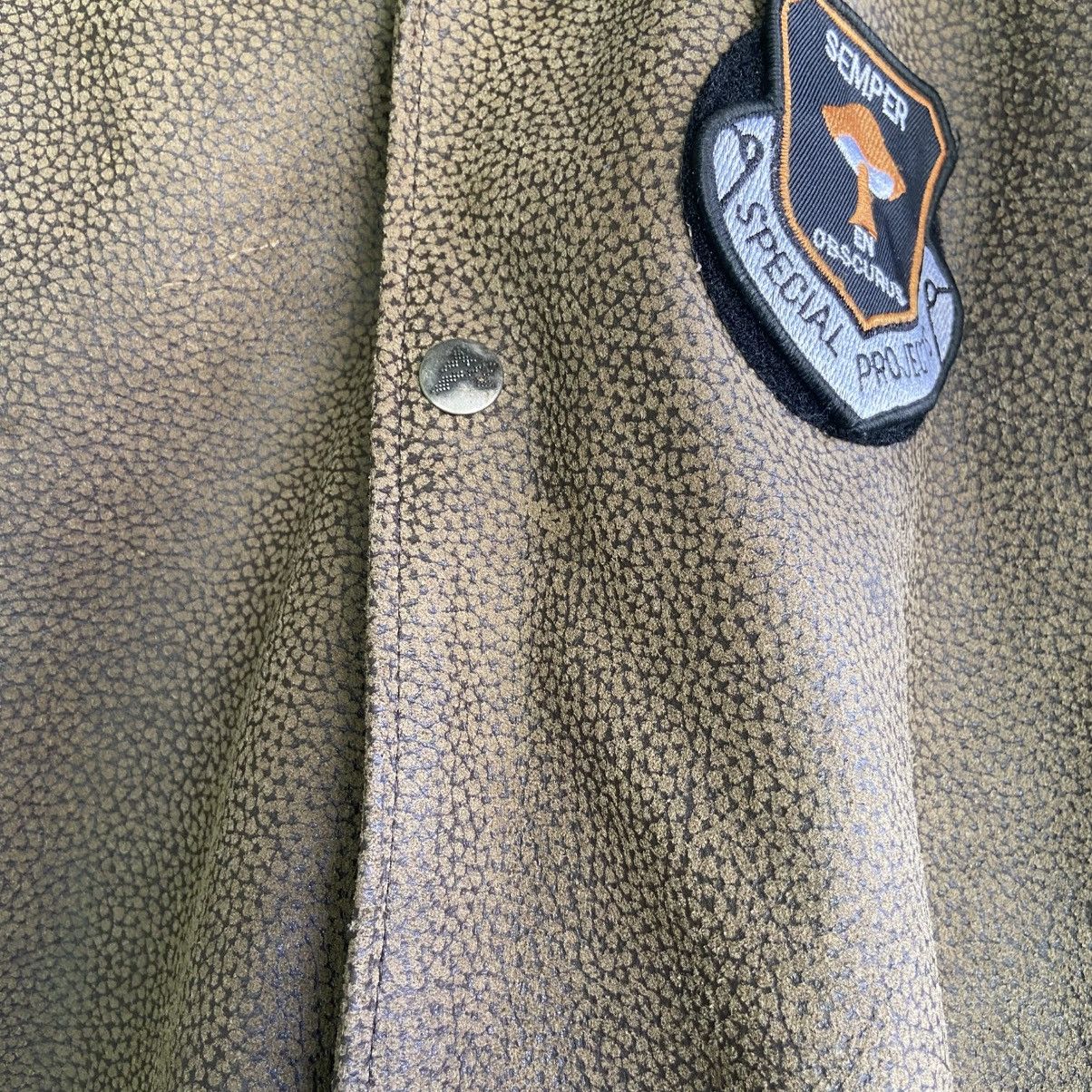 Avirex Avirex USA Leather Bomber Jacket All American Patch Size US L / EU 52-54 / 3 - 5 Thumbnail