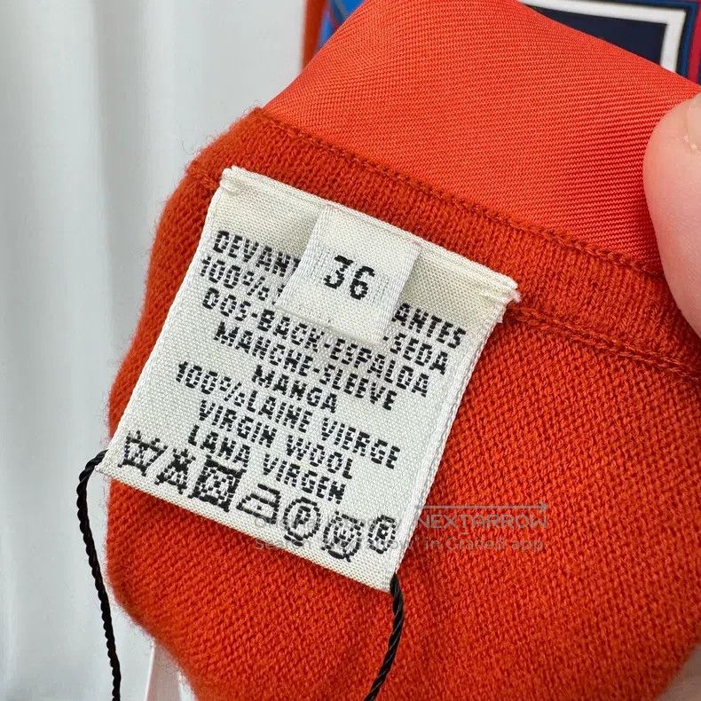 Hermes Hermes Silk Mixed Wool Knit Long Sleeve Size XS / US 0-2 / IT 36-38 - 6 Thumbnail