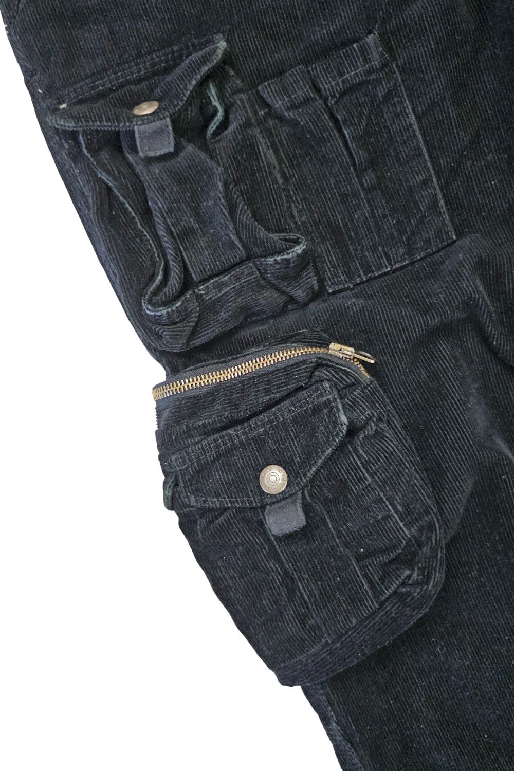 Polo Ralph Lauren Polo RL “Bullet Rivet” Corduroy Utility Cargos – early 2000s Size US 32 / EU 48 - 6 Thumbnail