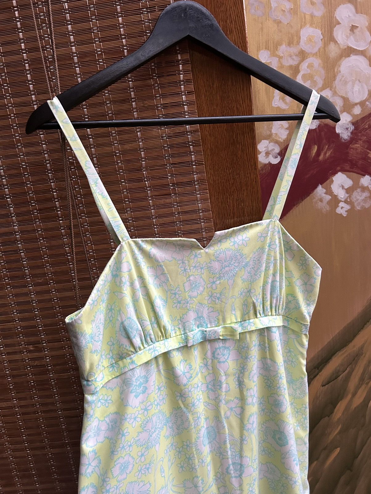 Lilly Pulitzer 60s Liza by Lilly Pulitzer Floral Sleeveless Dress Green Size S / US 4 / IT 40 - 5 Thumbnail