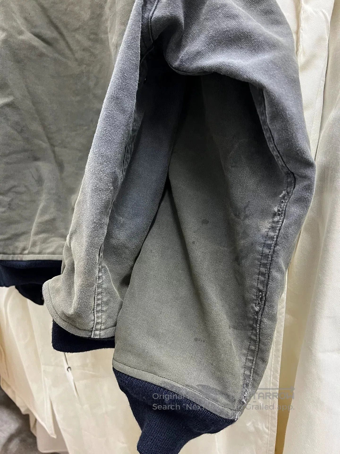 A.PRESSE Vintage WW2 US NAVY Blue Deck Jacket. Size US M / EU 48-50 / 2 - 8 Thumbnail