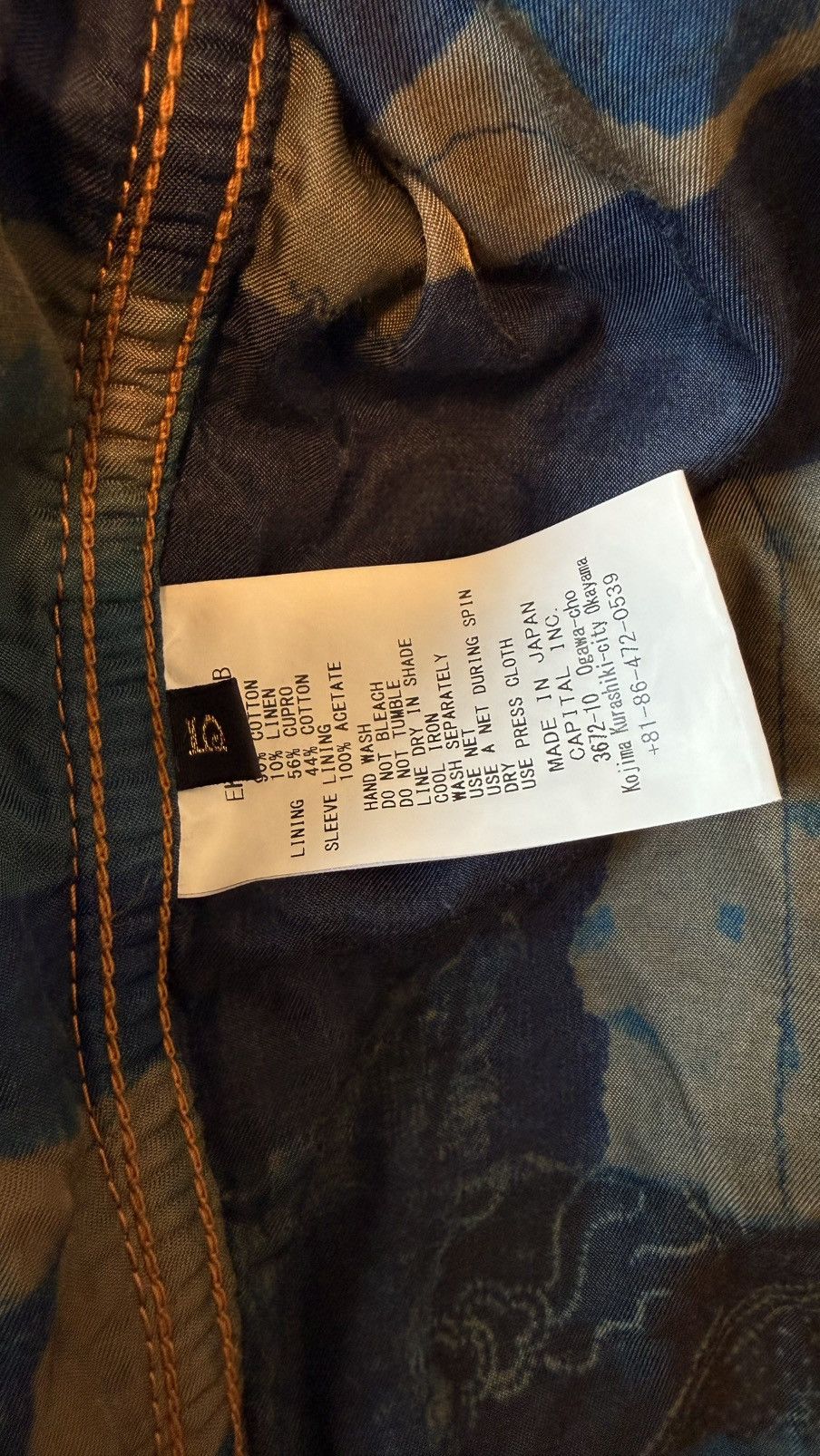 Kapital Kapital Indigo Boro Jacket Size US L / EU 52-54 / 3 - 10 Thumbnail