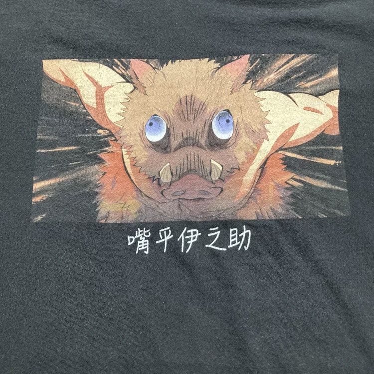 Japanese Brand Demon Slayer Inosuke Hashibira Anime T Shirt Size US L / EU 52-54 / 3 - 2 Thumbnail