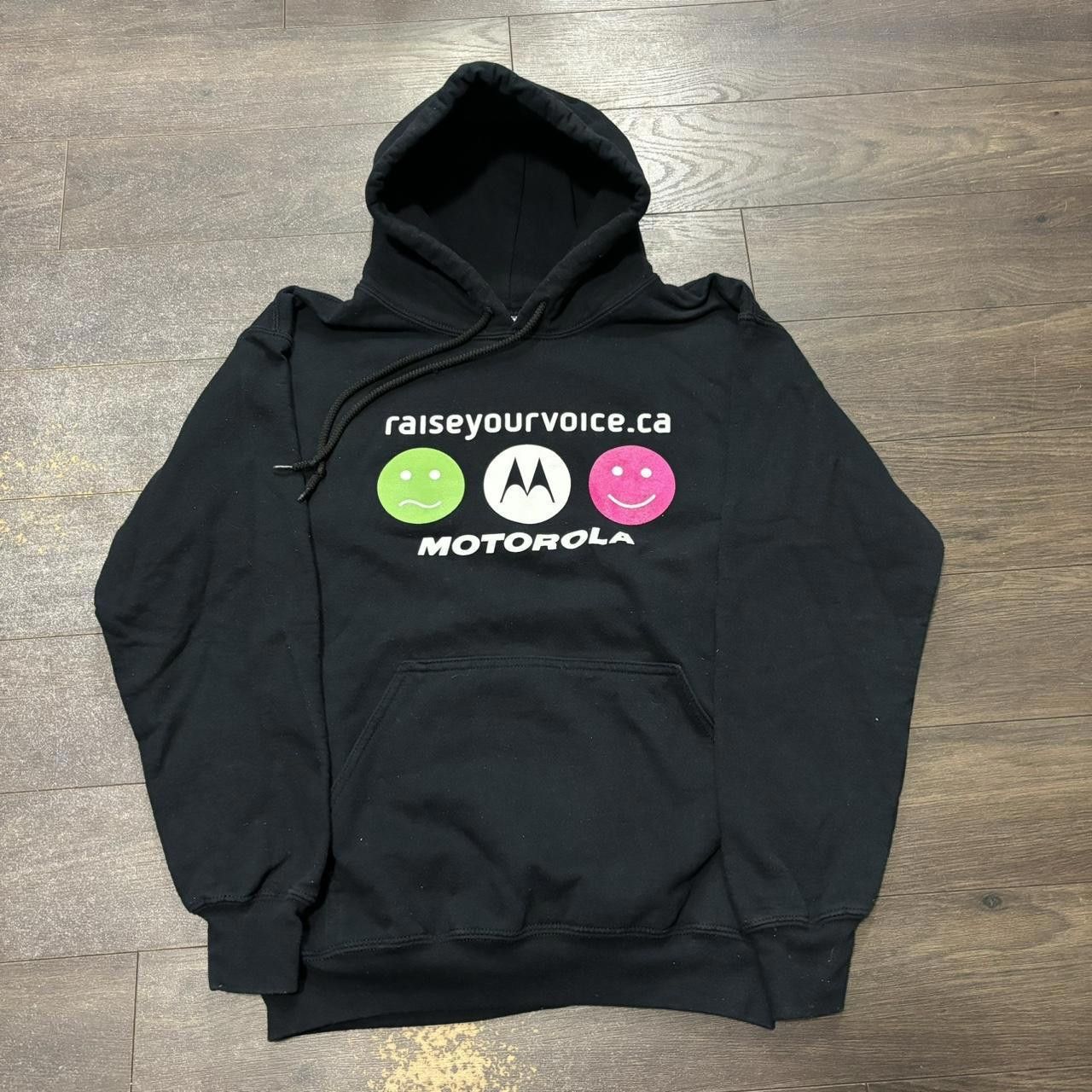 Designer Vintage Motorola raise your voice hoodie 00s S Size US S / EU 44-46 / 1 - 3 Thumbnail