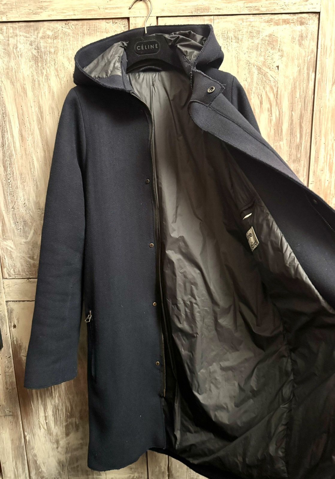Acne Studios acne studios heavy navy wool coat 48 Size US M / EU 48-50 / 2 - 4 Thumbnail