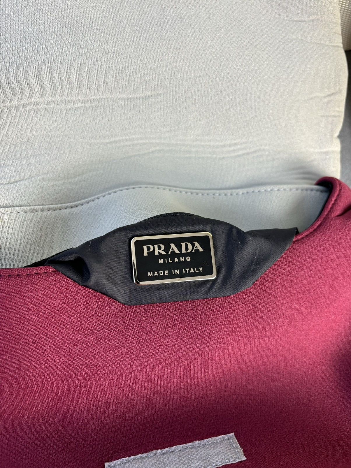 Prada × Vintage S/S 2000 Prada Sport Bag Prada Crossbody Messenger Mesh Line Size ONE SIZE - 9 Thumbnail