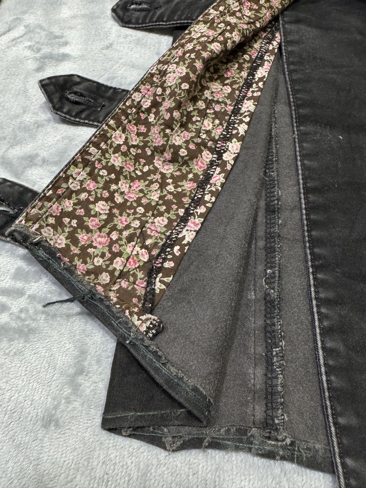 Morgan Homme Japanese brand x Morgan Homme strap bondage flared trousers Size US 31 - 7 Thumbnail
