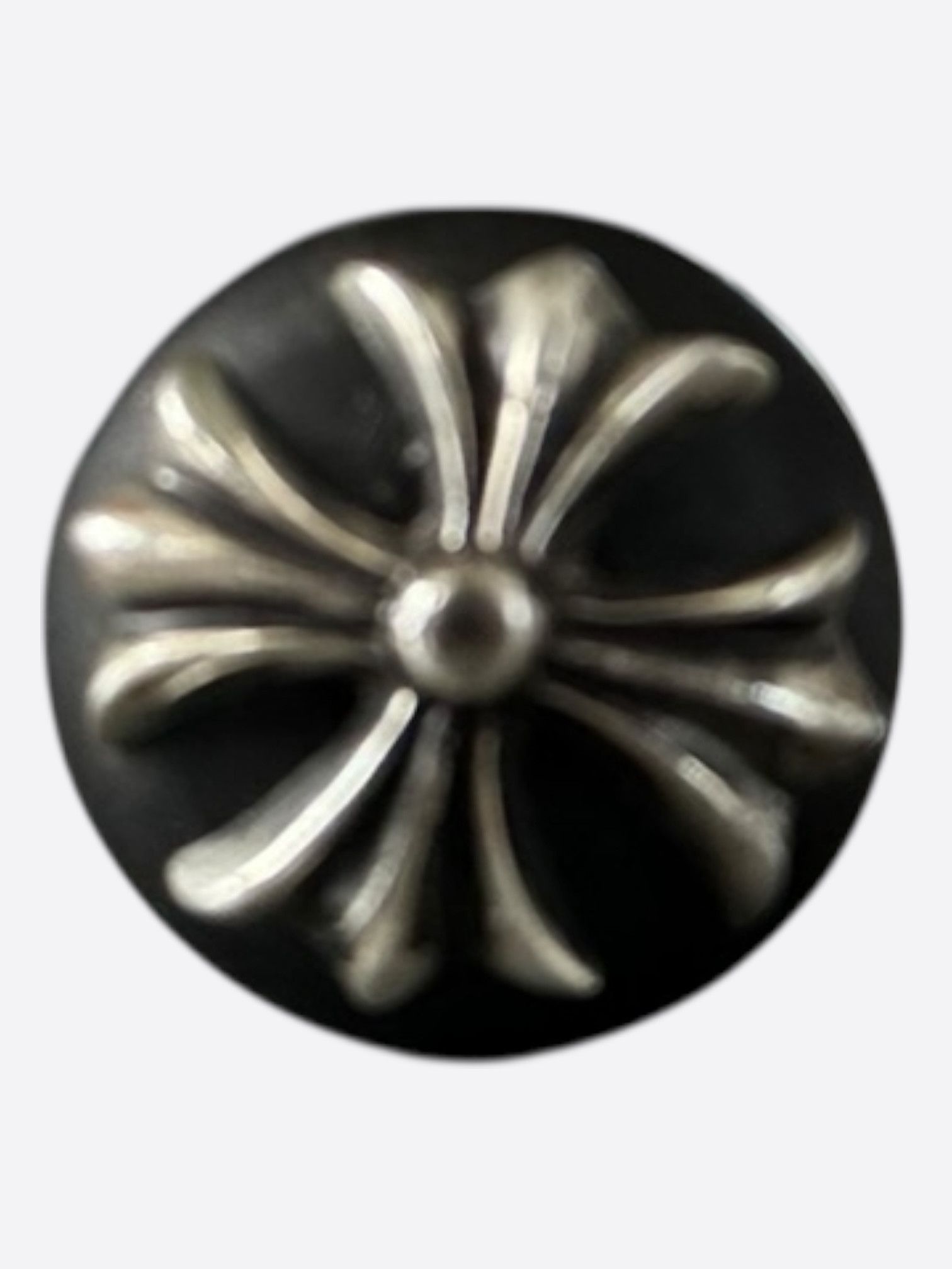 Chrome Hearts Chrome Hearts Black Wood & Silver Grill Fork Size ONE SIZE - 4 Thumbnail
