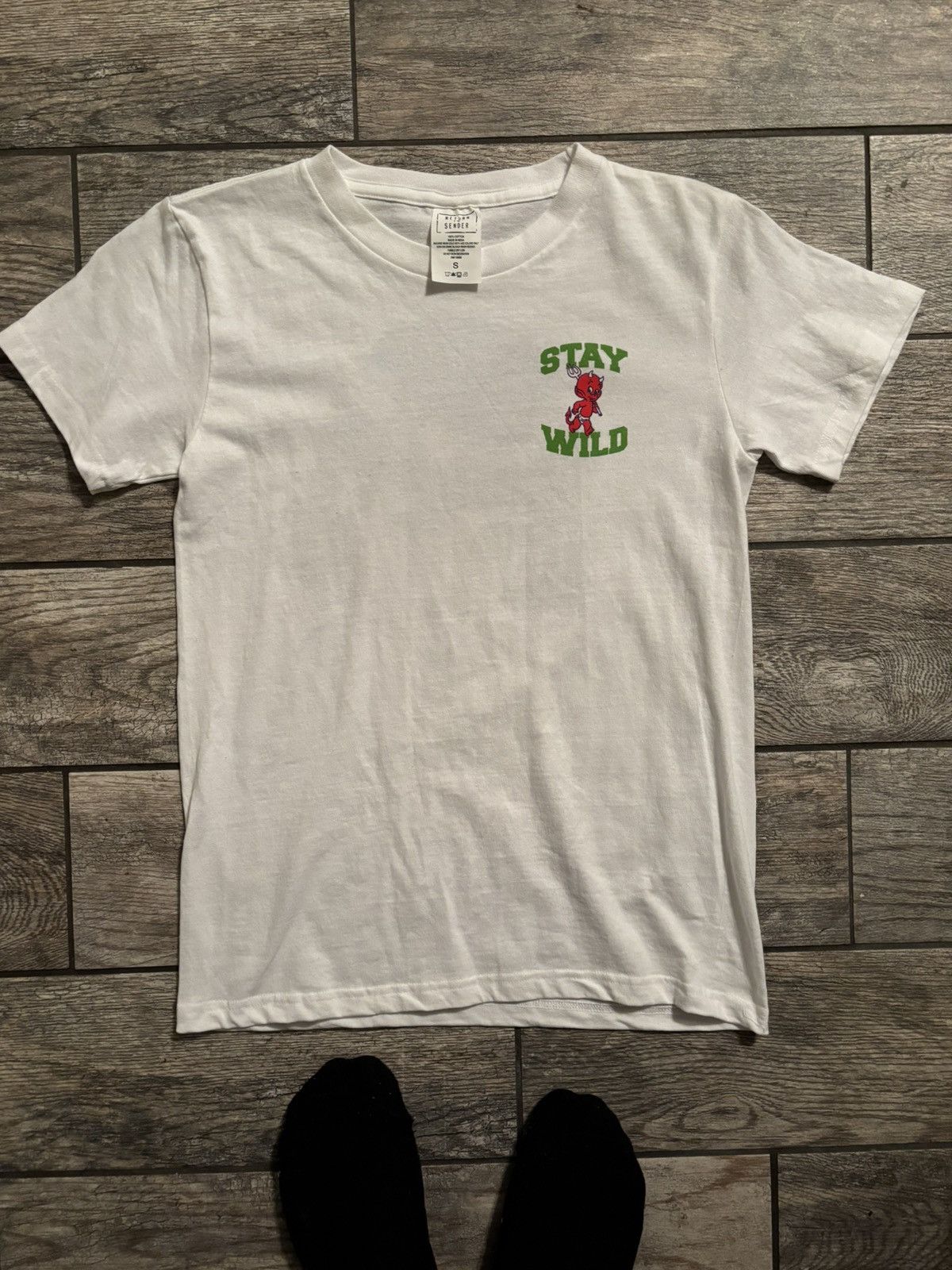 Other Men’s stay wild tshirt size small Size US S / EU 44-46 / 1 - 1 Thumbnail