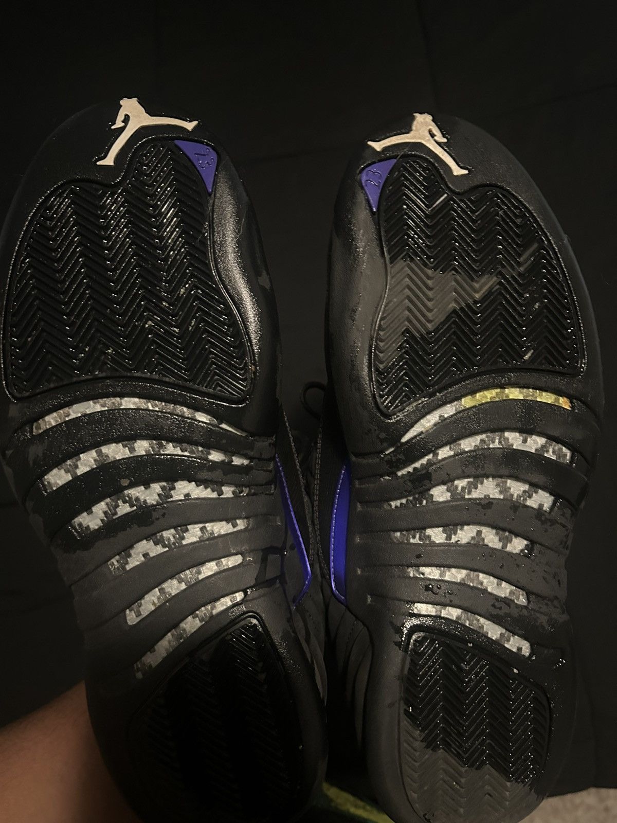 Jordan Brand Jordan 12 Retro “Black Dark Concord” Size US 10.5 / EU 43-44 - 3 Thumbnail