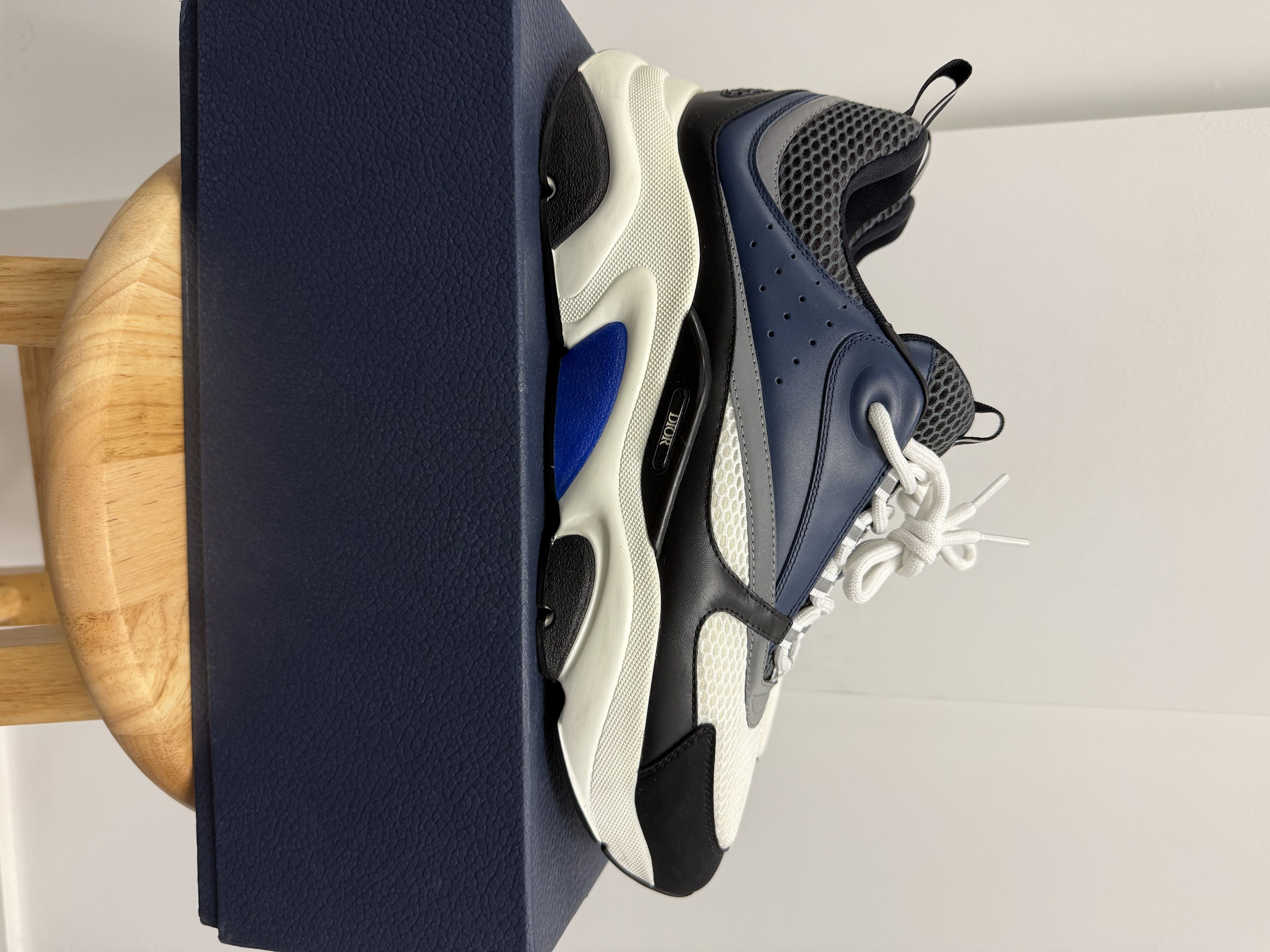 Dior B22 Navy Sneakers