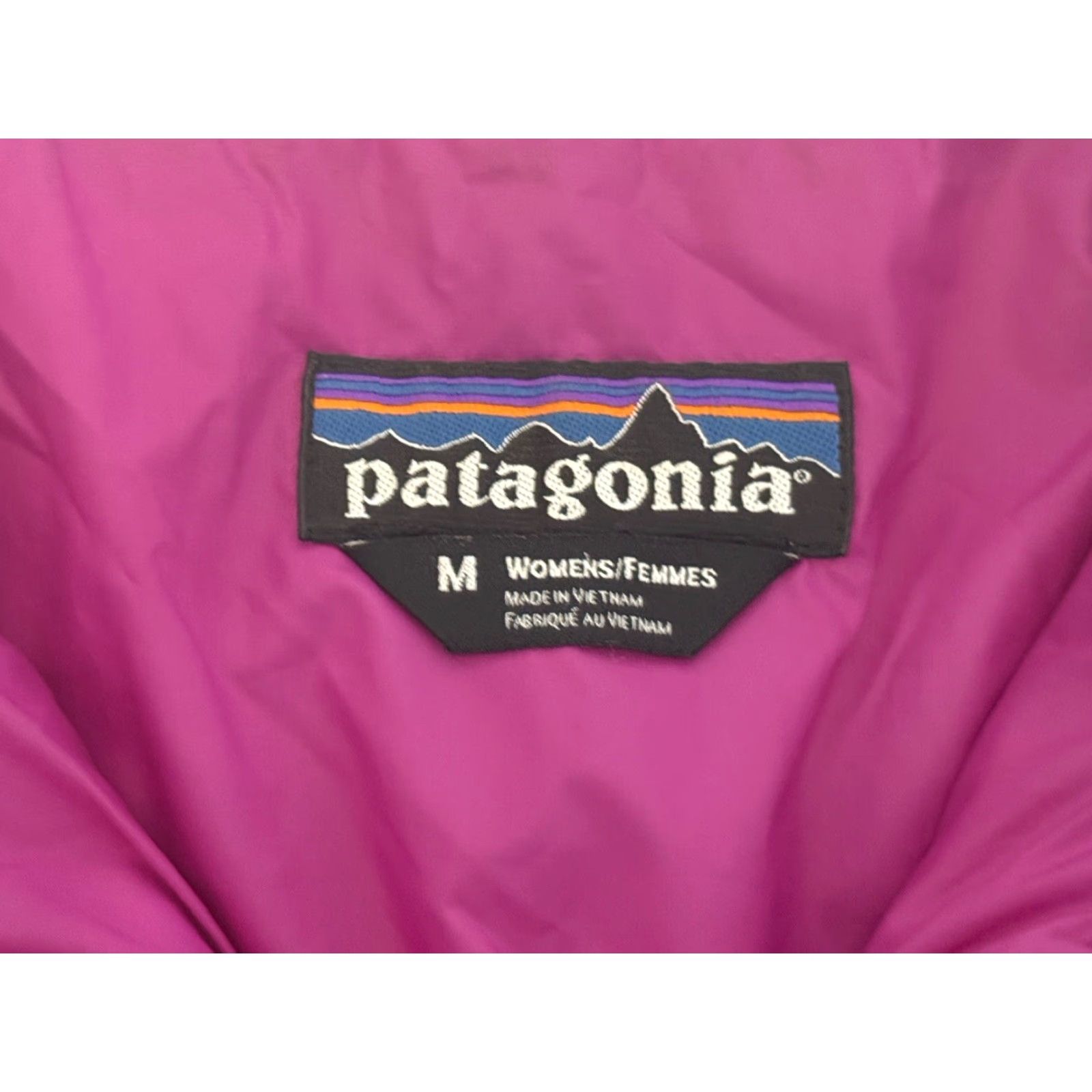 Patagonia VINTAGE Patagonia Nano Puffer Jacket Women Sz M Magenta Quilted Zip Puffer All Seasons Water Resistant Breathing Softshell 84025 Size M / US 6-8 / IT 42-44 - 5 Thumbnail