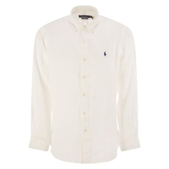 Polo Ralph Lauren POLO RALPH LAUREN Men Long Tops 710966294 WHITE Size US XL / EU 56 / 4 - 1 Thumbnail