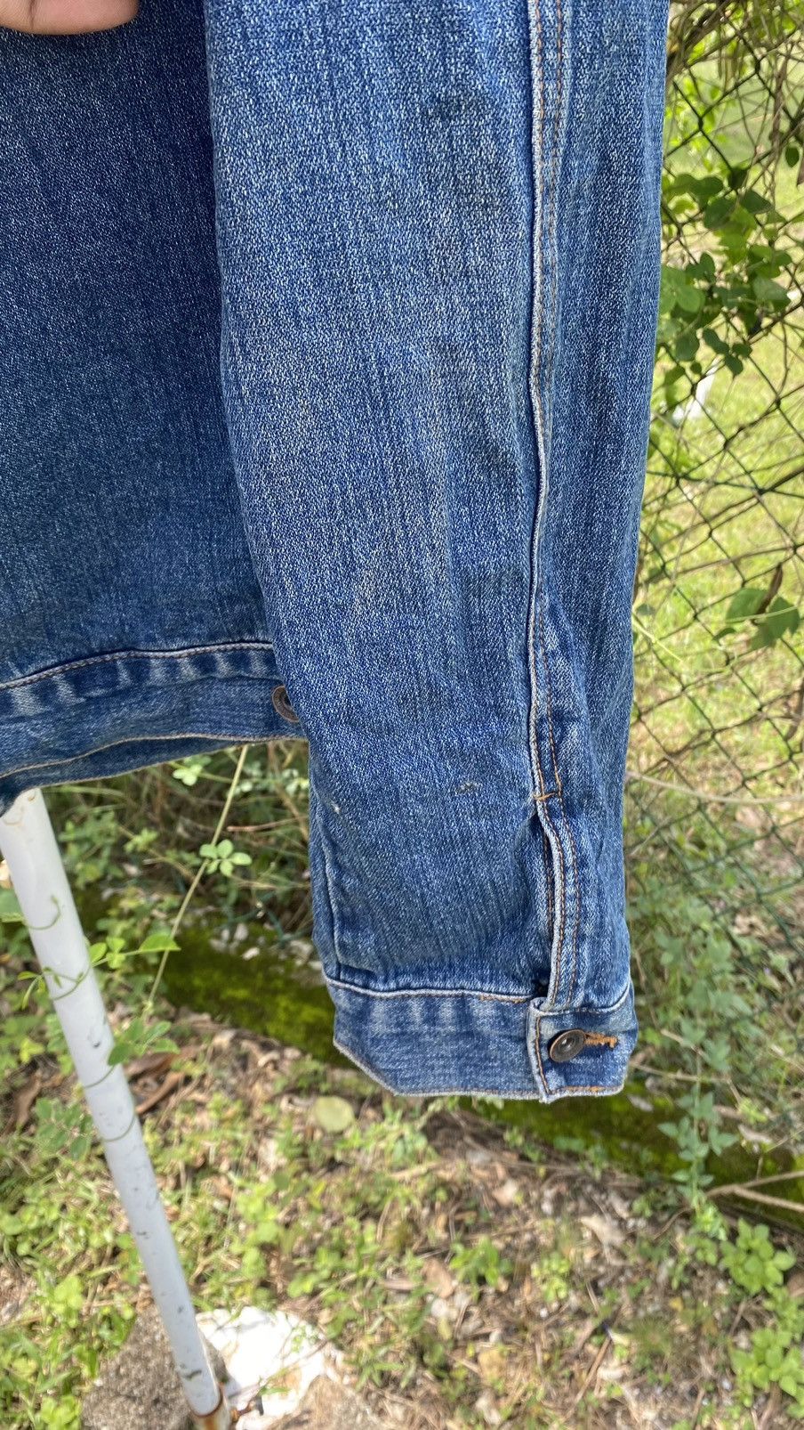 Japanese Brand × Vintage Vintage Nylaus Jeans Denim Jacket Size US XL / EU 56 / 4 - 11 Thumbnail
