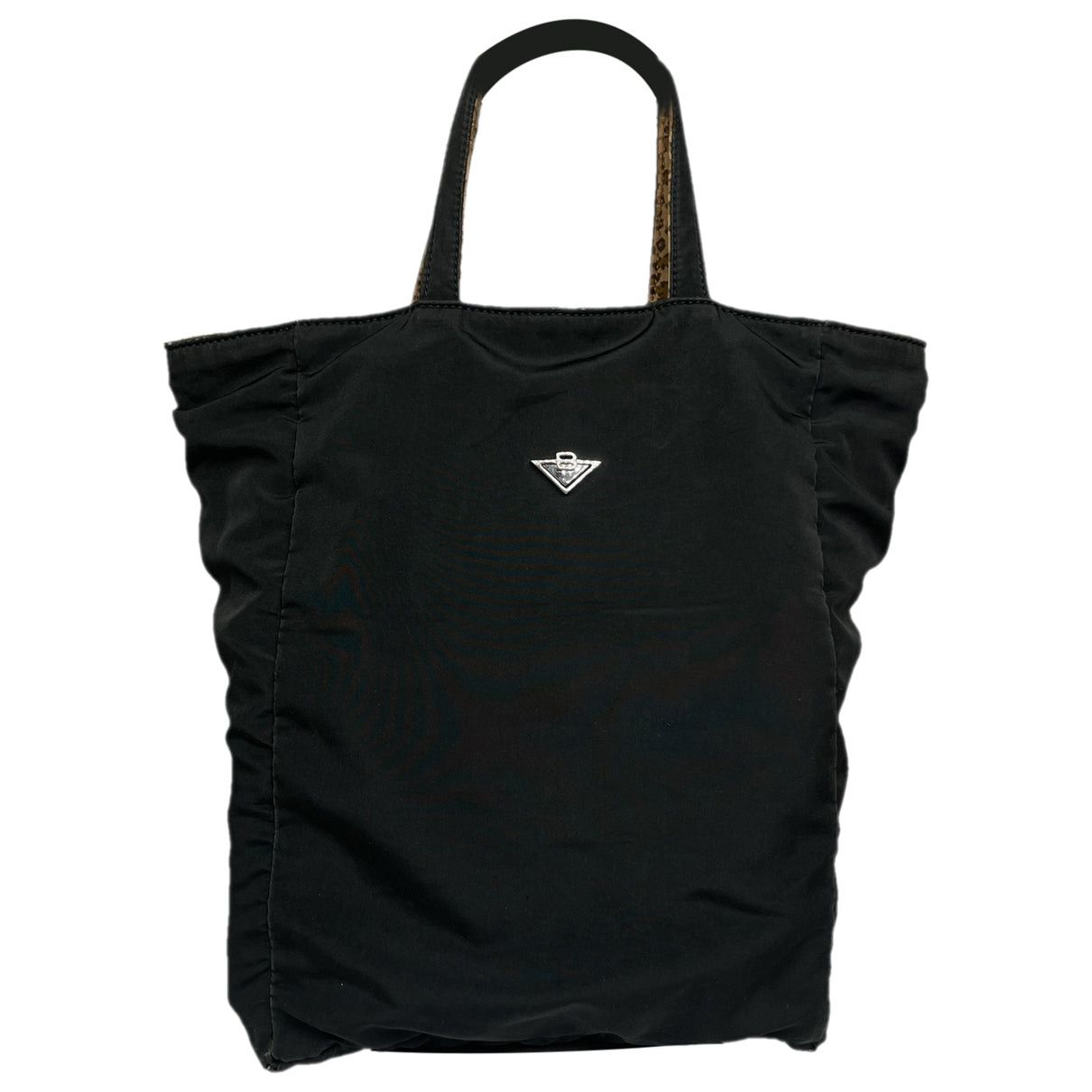 Bottega Veneta Veneta Black Polyester Handbag Size ONE SIZE - 1 Thumbnail