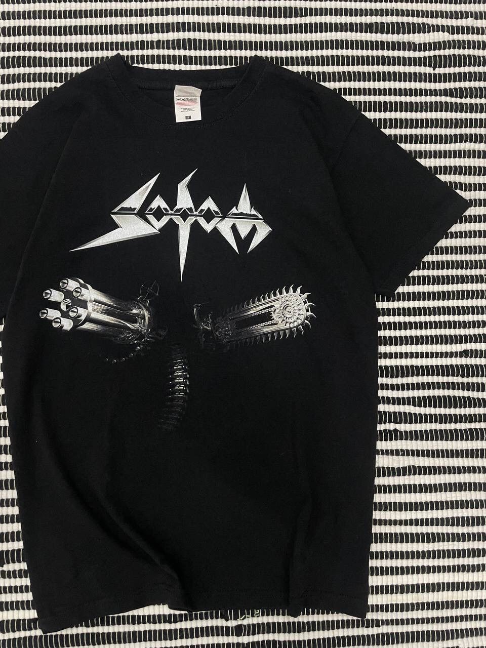 Band Tees × Japanese Brand × Vintage Vintage Sodom Gun Band Tee T-Shirt Y2K Size US S / EU 44-46 / 1 - 3 Thumbnail