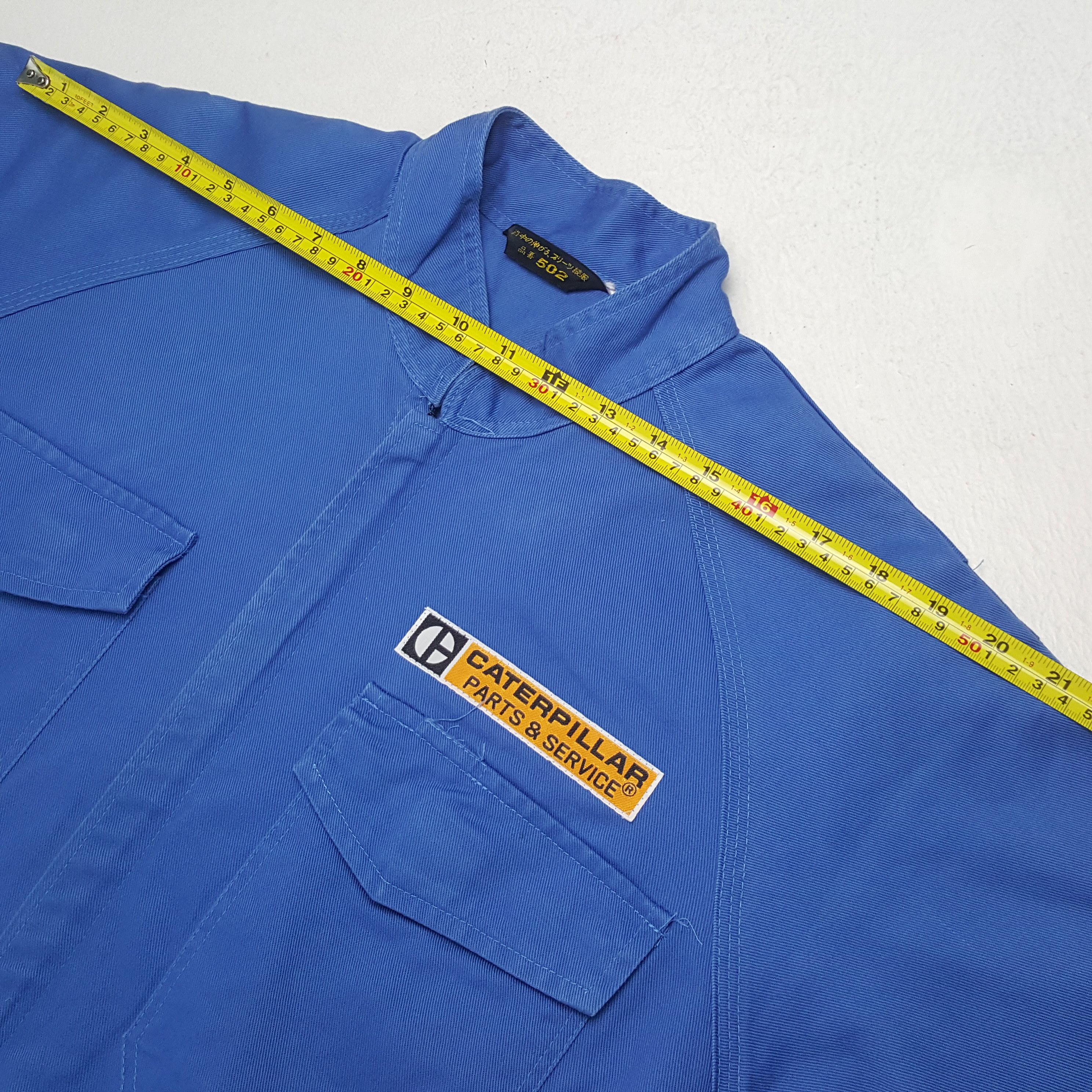 Japanese Brand Caterpillar Mitsubishi Motorsports Coverall Jacket C296N32 Size US M / EU 48-50 / 2 - 9 Thumbnail
