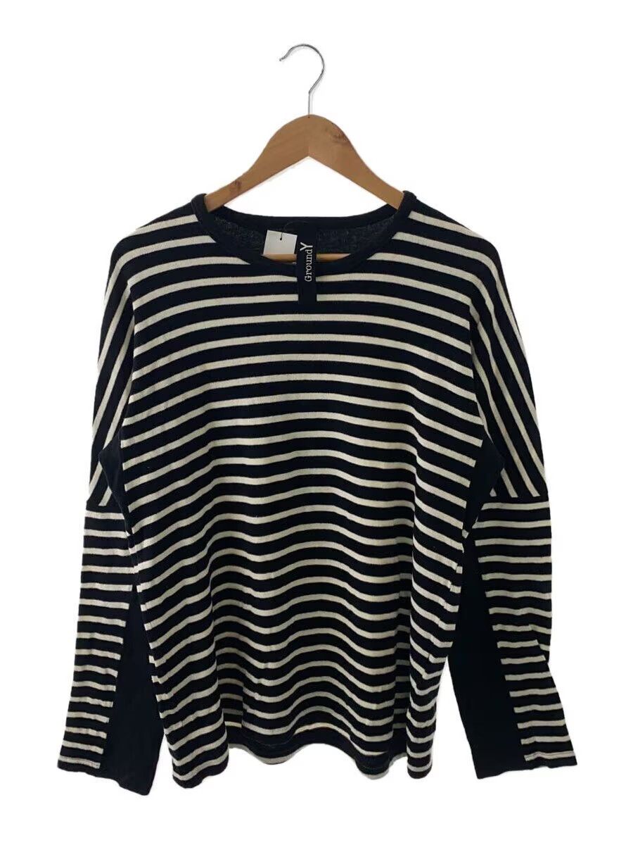 Ground Y × Yohji Yamamoto Reconstructed Boxy Striped Knit Sweater Size US L / EU 52-54 / 3 - 1 Thumbnail