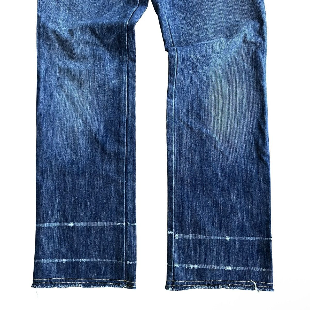 Maison Margiela Maison Margiela Distressed Waistband Jeans Size US 32 / EU 48 - 2 Thumbnail