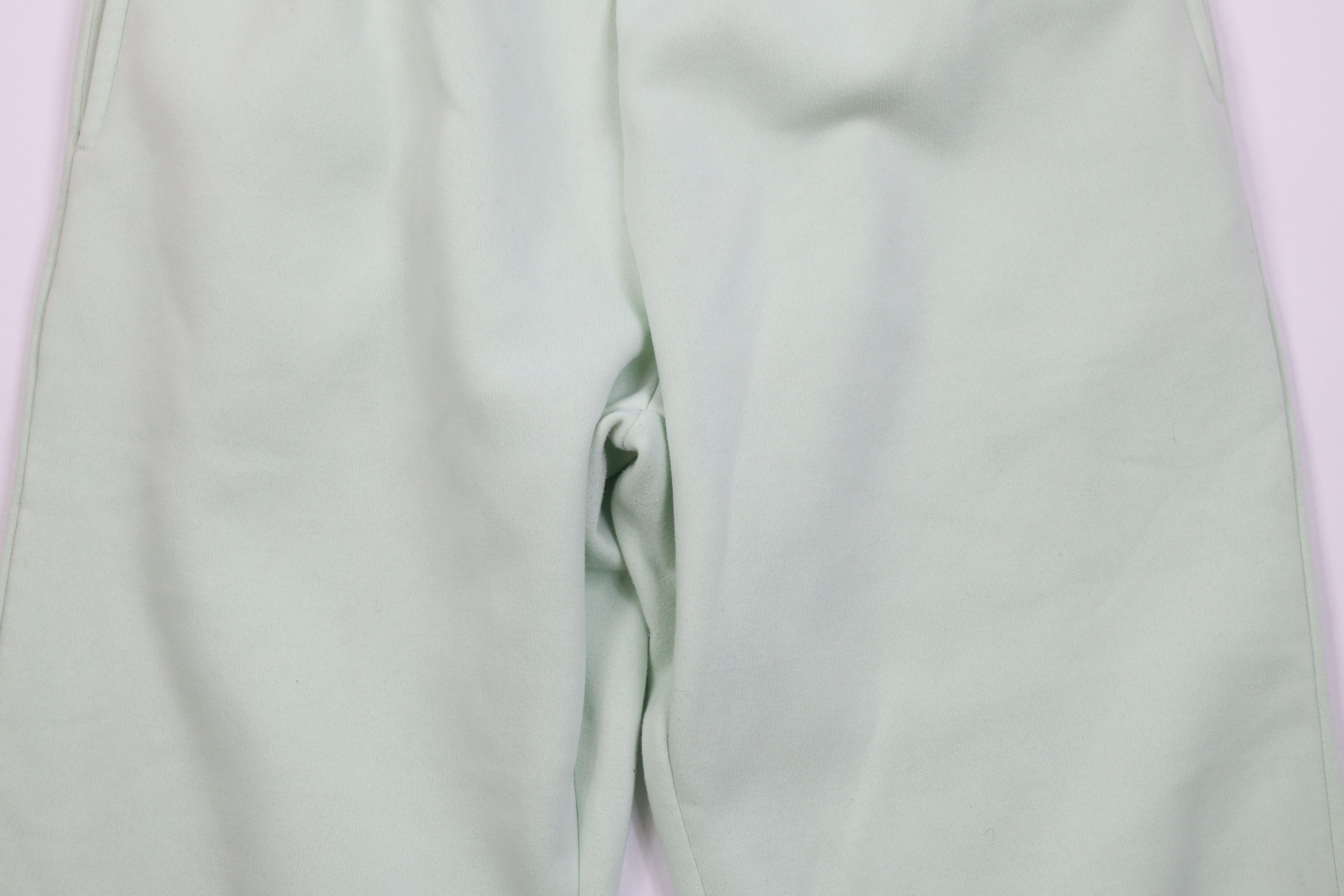 Vintage Vintage 90s Y2K Streetwear Wide Leg Sweatpants Light Green Size US 38 / EU 54 - 3 Thumbnail