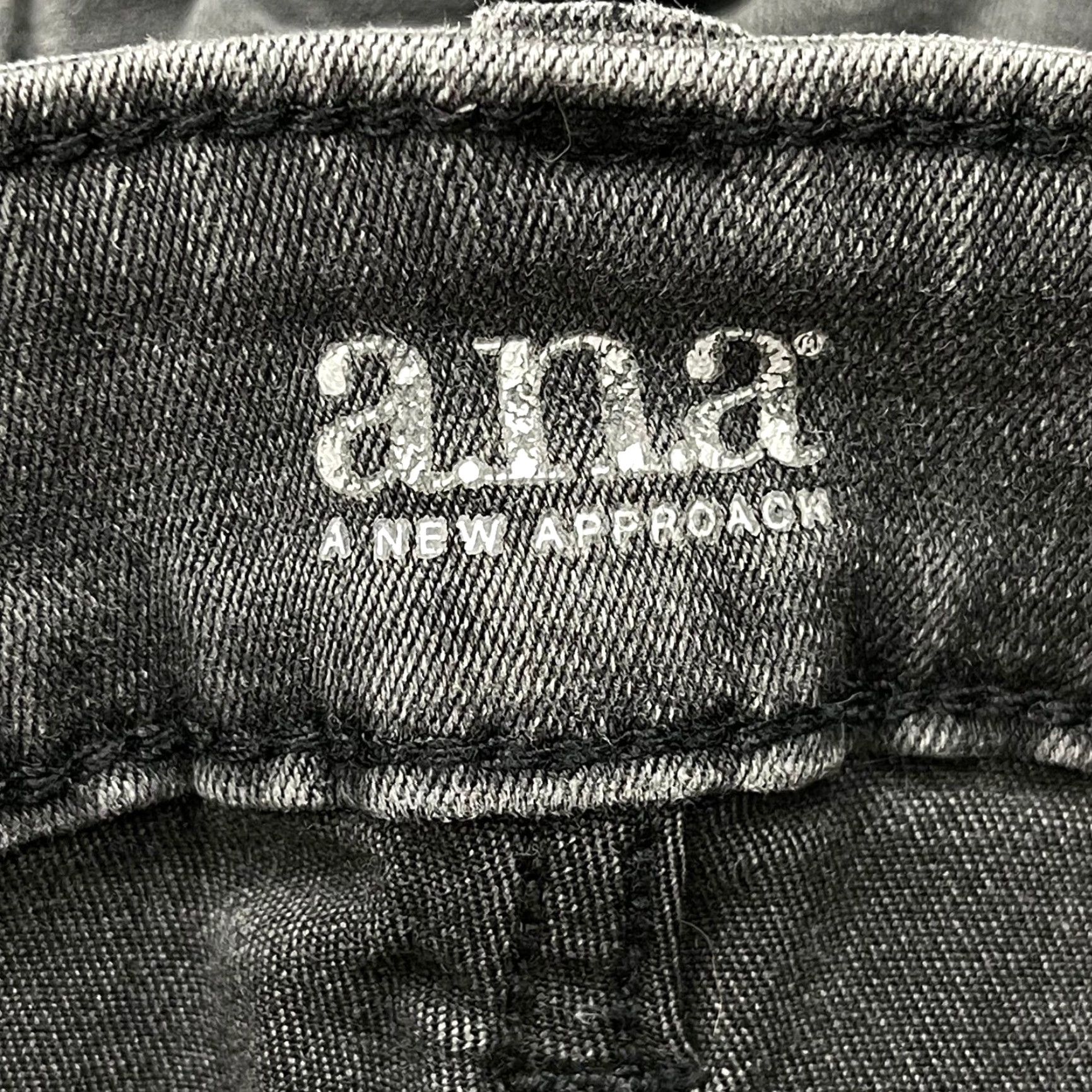 Vintage A New Approach Skinny Jeans Women Size 27 Gray Denim Mid Rise Pockets 5-Pocket Closure Zip Jeans Mens Womens Gap? Size 27" / US 4 / IT 40 - 5 Thumbnail