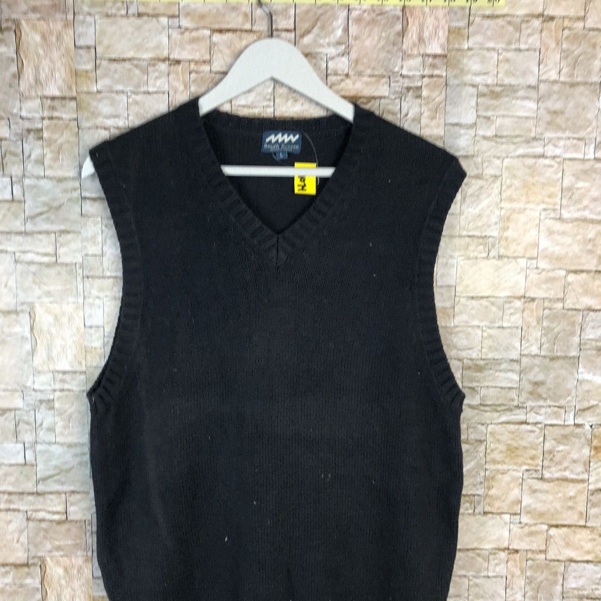 Homespun Knitwear × Japanese Brand South Breece Black Vest Knitwear #A1074 Size M / US 6-8 / IT 42-44 - 2 Thumbnail