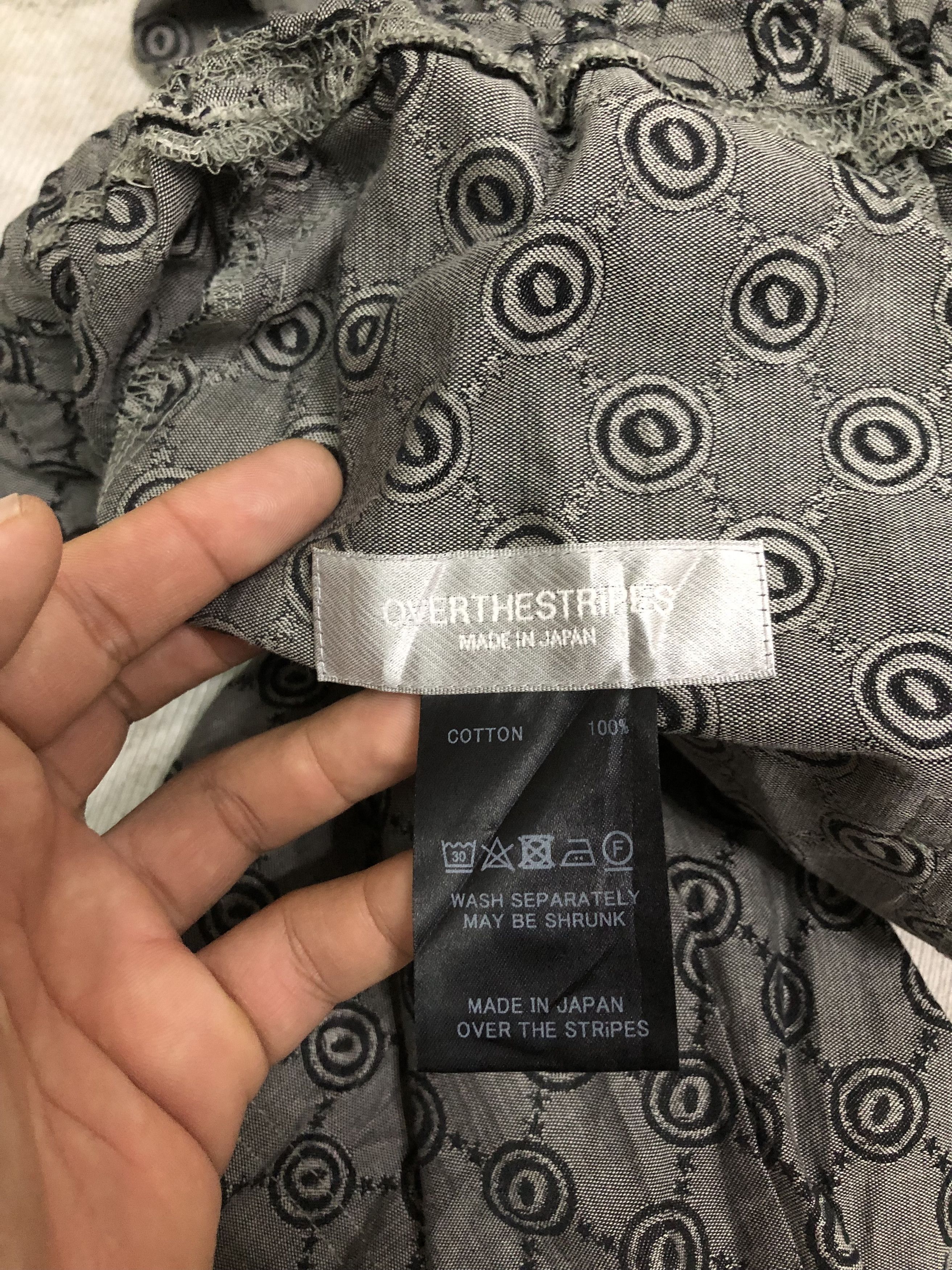 Yohji Yamamoto Overthestripes drawstring ballon cropped pants Size US 32 / EU 48 - 7 Thumbnail
