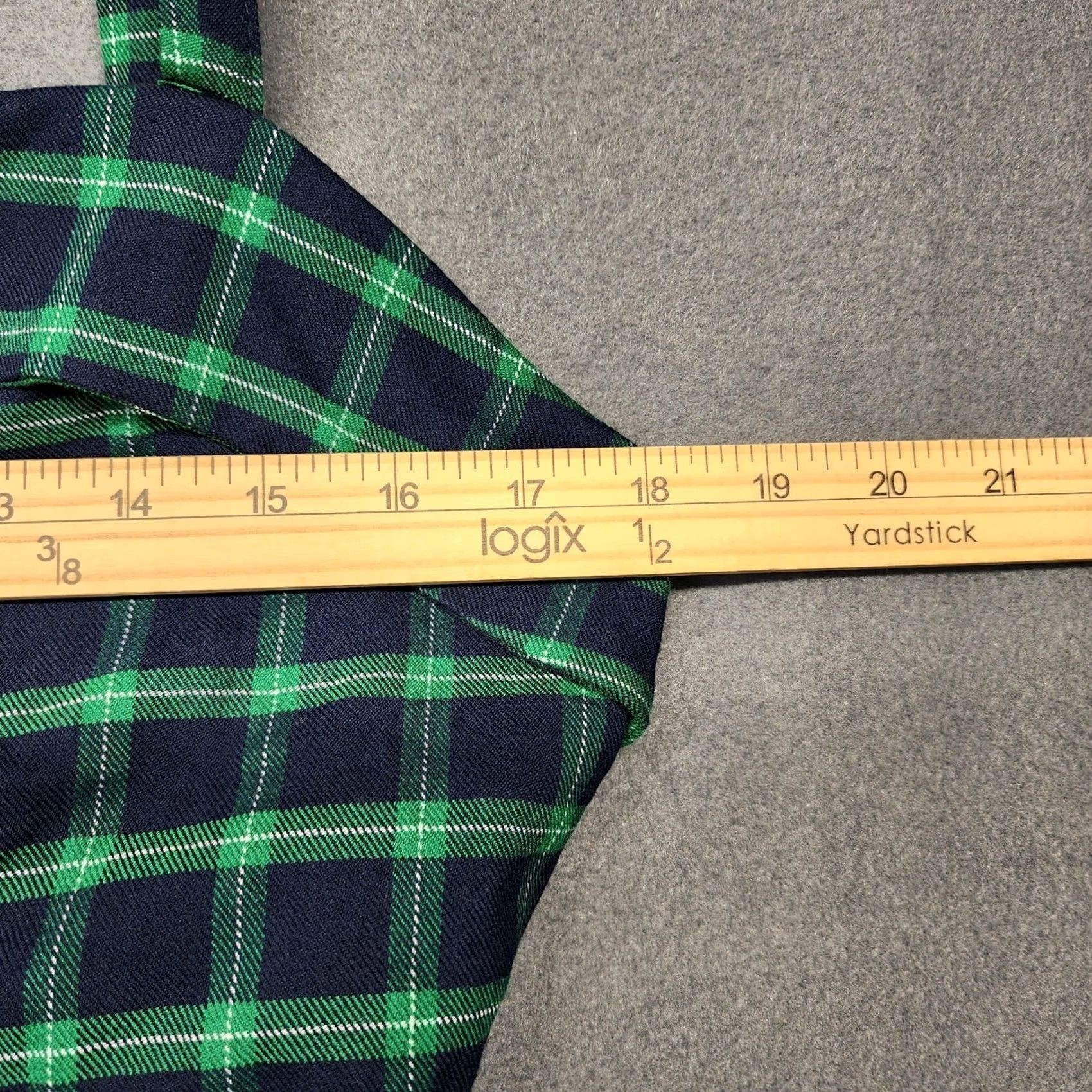 Vintage VINTAGE Bluesteel Women L Blackwatch Plaid Blue Green Skirt & Top Set Grunge Preppy Schoolgirl Mens? Size L / US 10 / IT 46 - 5 Thumbnail