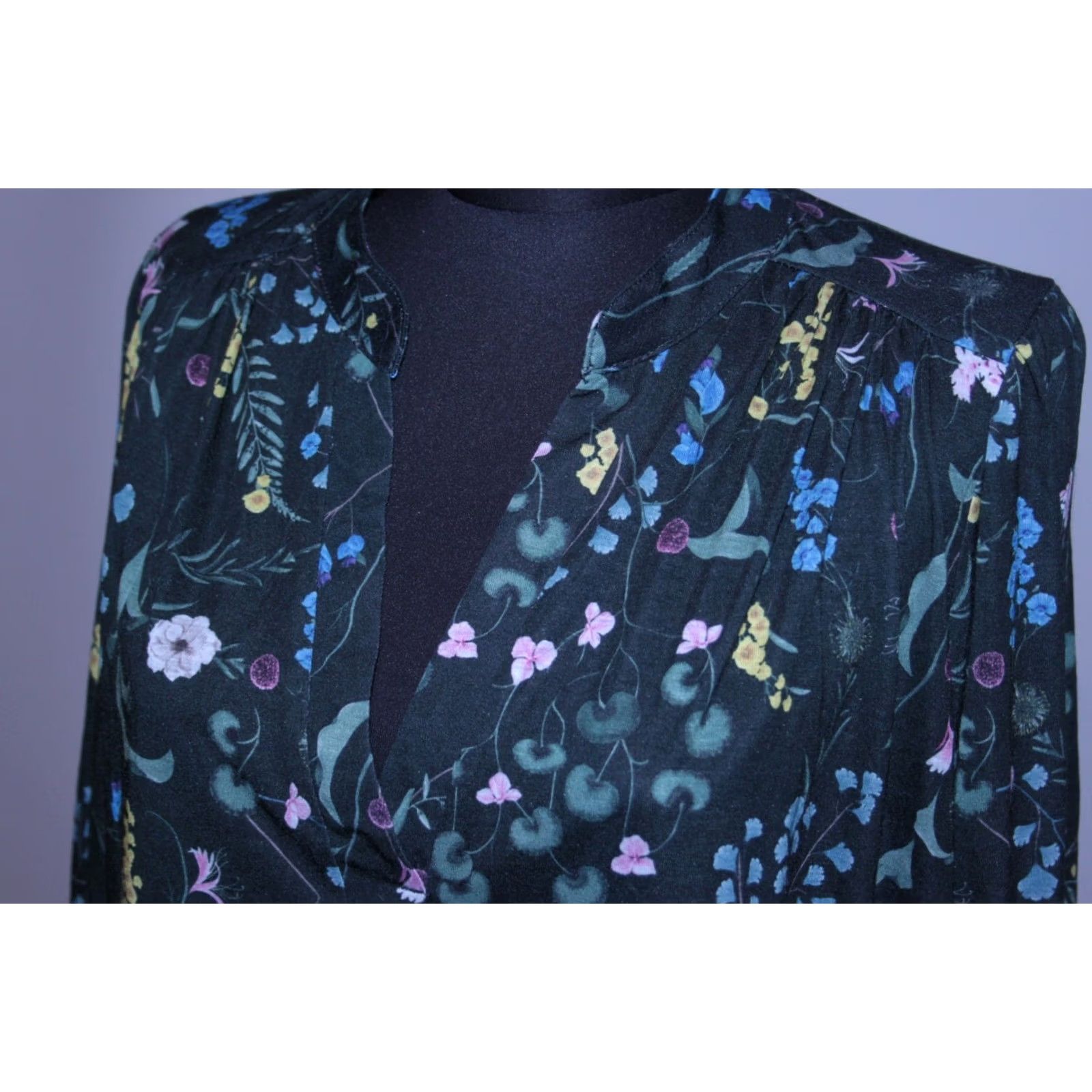 H&M ANNA GLOVER X H&M womens shirt blouse M Multicoloured Size M / US 6-8 / IT 42-44 - 2 Thumbnail