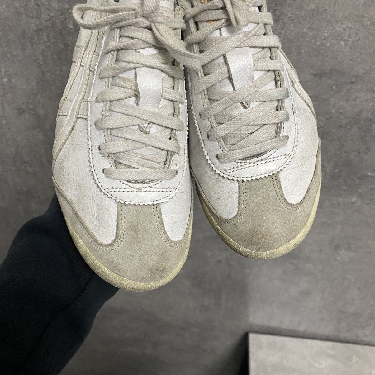 Asics Vintage Asics Onitsuka Tiger Mexico 66 White Sneakers Size US 7.5 / EU 40-41 - 7 Thumbnail