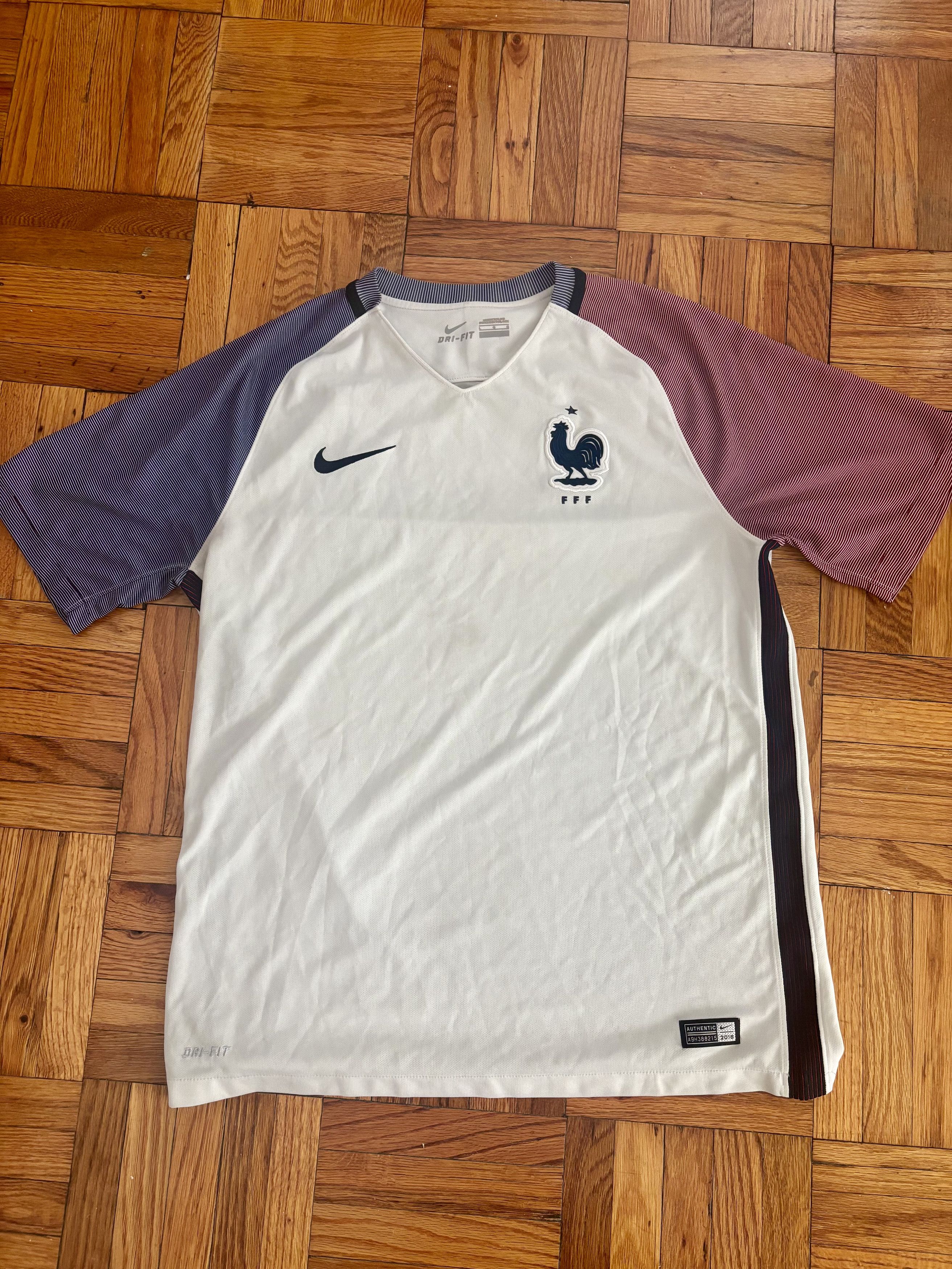 Nike France Tri Colore Away Jersey 2016