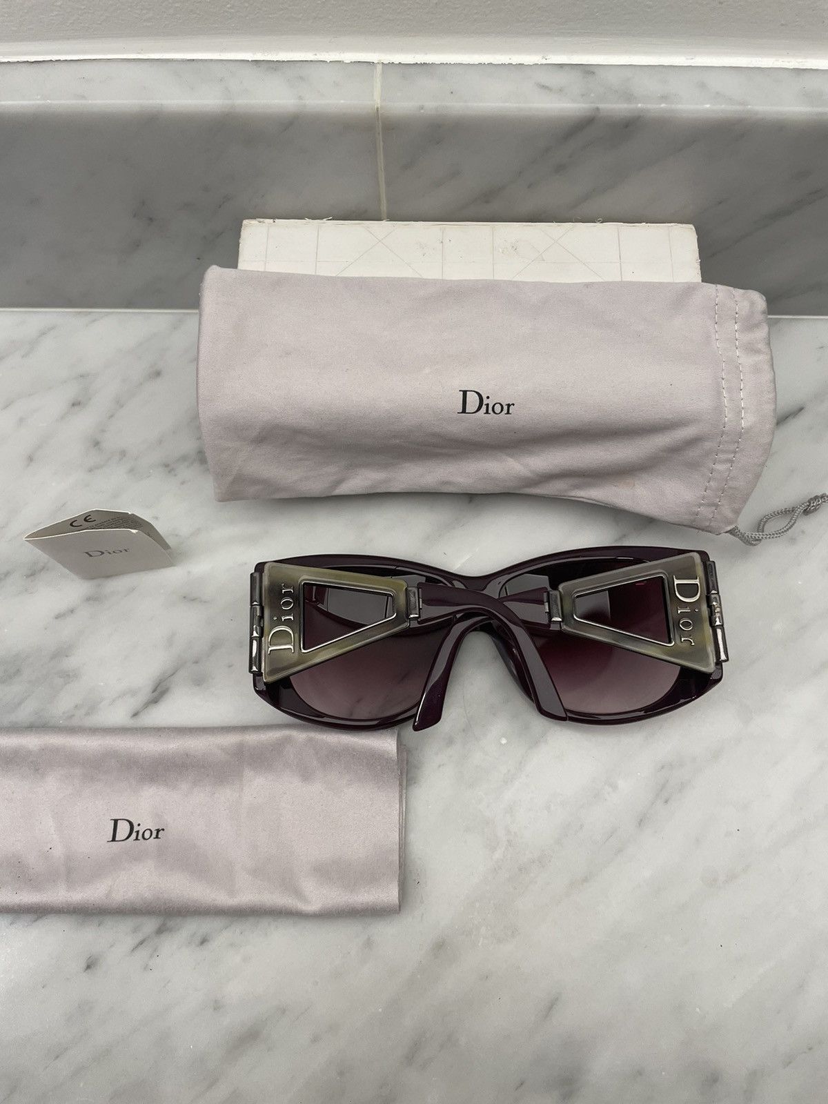 Other Dior escrime 2 sunglasses with logo arms mask shield Size ONE SIZE - 8 Thumbnail